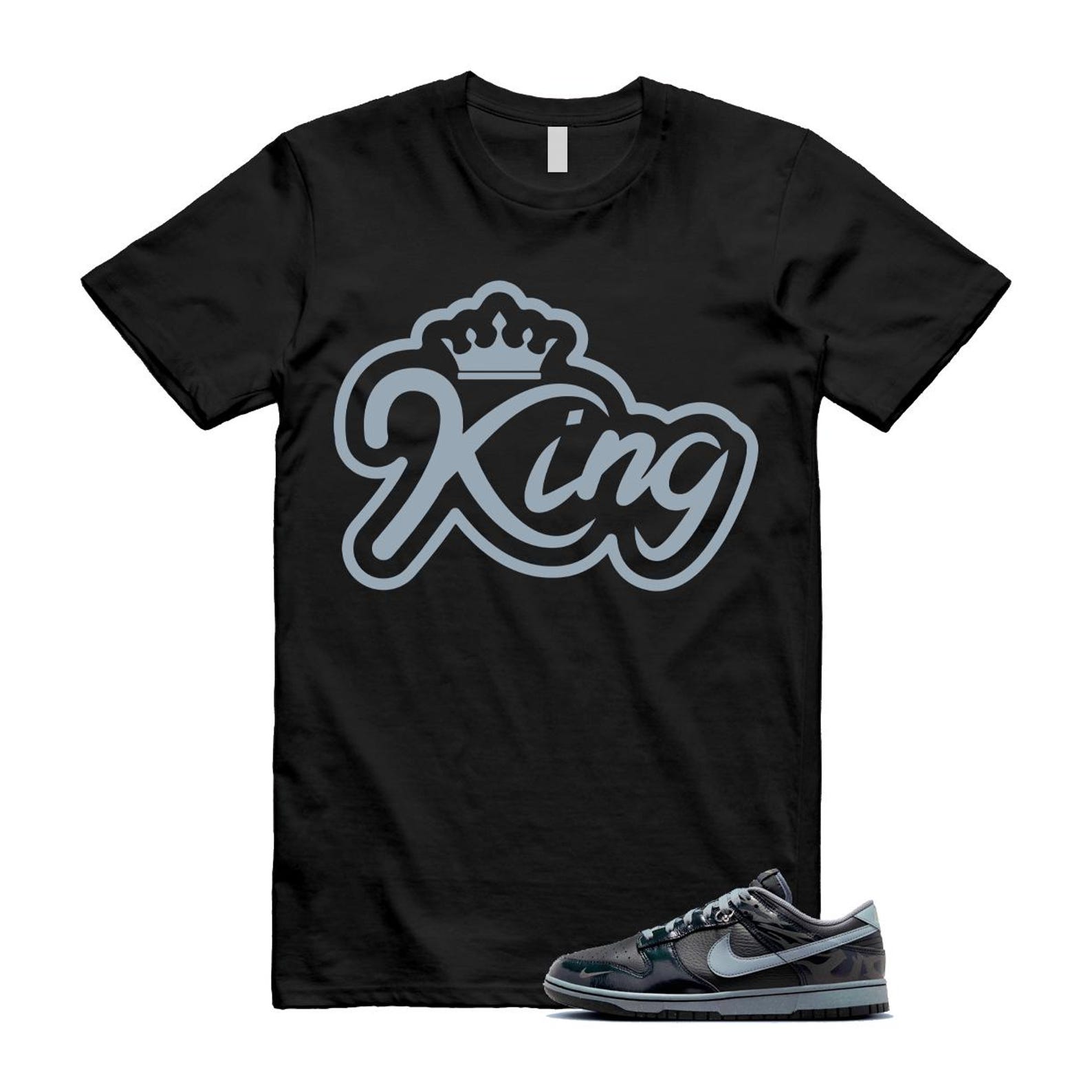 Dunk Berlin Black Off Noir Cool Grey Jade Horizon Low T Shirt Match K2 FZ3053-001 T-Shirt, Sneaker Match Tee
