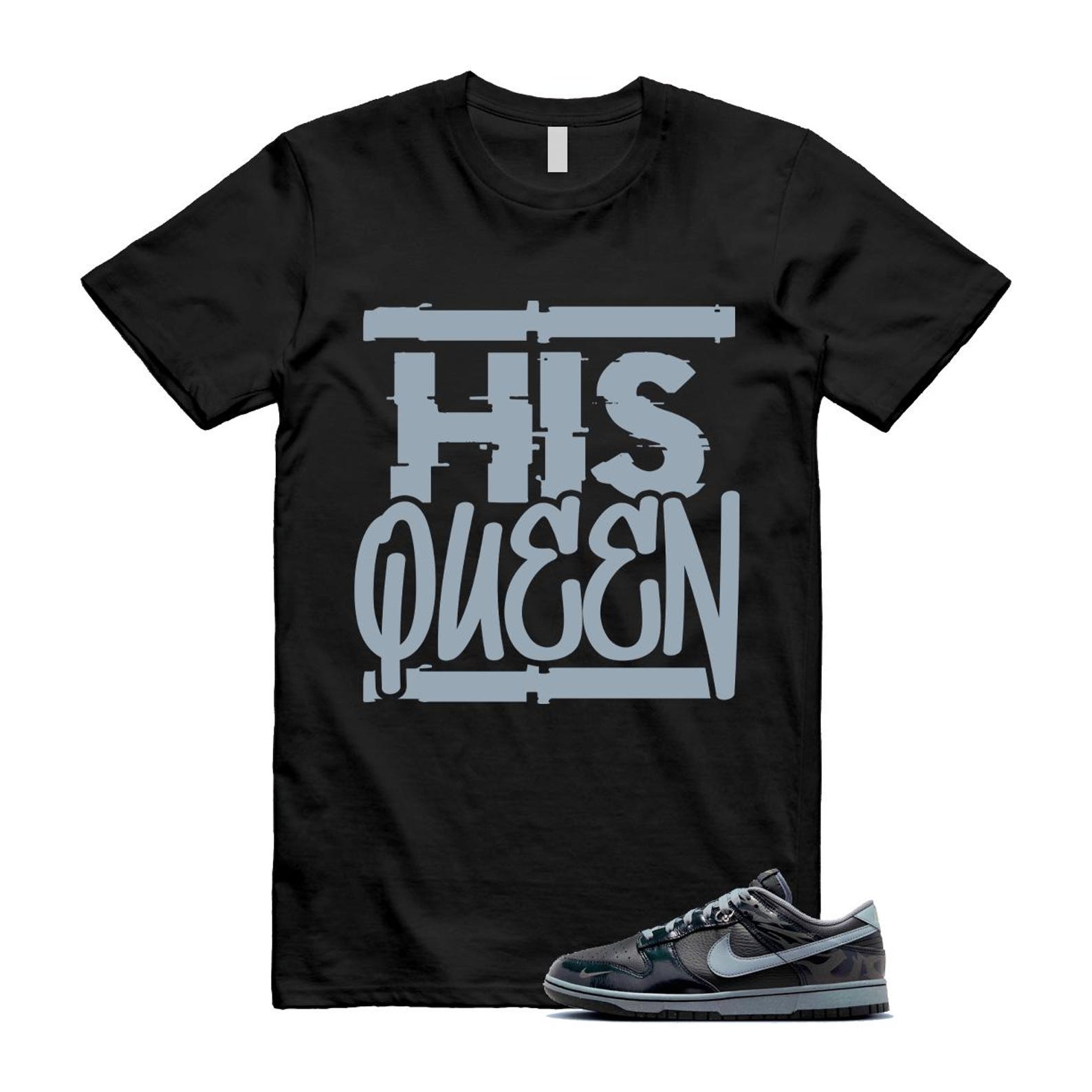 Dunk Berlin Black Off Noir Cool Grey Jade Horizon Low T Shirt Match HQ FZ3053-001 T-Shirt, Sneaker Match Tee