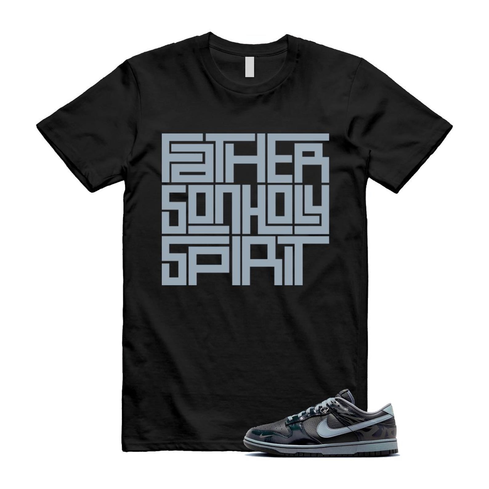 Dunk Berlin Black Off Noir Cool Grey Jade Horizon Low T Shirt Match FATHER FZ3053-001 T-Shirt, Sneaker Match Tee