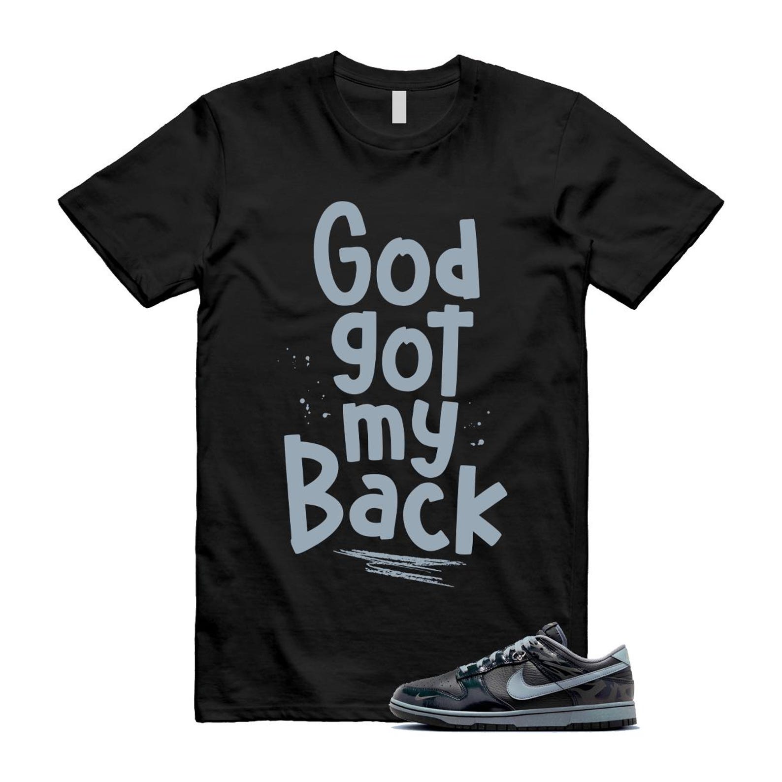 Dunk Berlin Black Off Noir Cool Grey Jade Horizon Low T Shirt Match GOD FZ3053-001 T-Shirt, Sneaker Match Tee