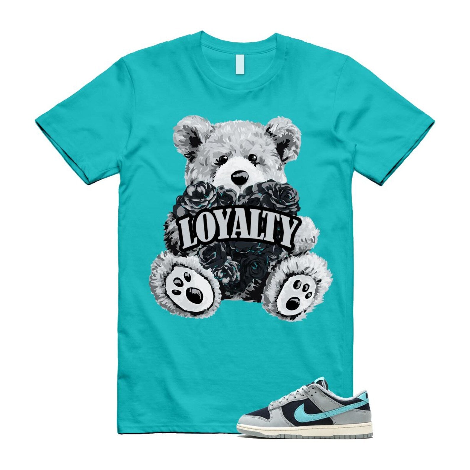 Dunk Green Frost Light Pumice Dark Obsidian Coconut Milk Low Retro Premium T Shirt Match LYLTY FB8895-001 T-Shirt, Sneaker Match Tee