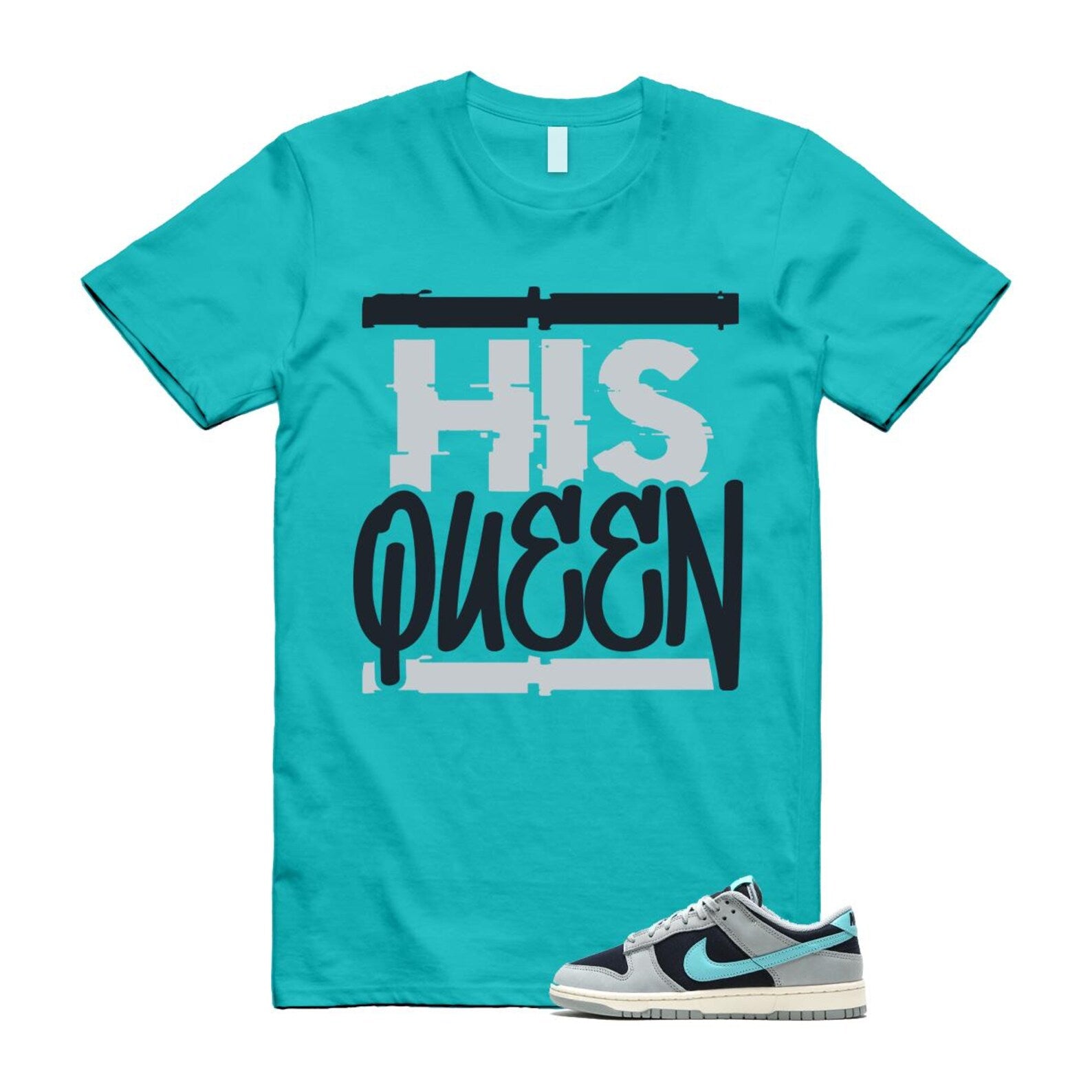 Dunk Green Frost Light Pumice Dark Obsidian Coconut Milk Low Retro Premium T Shirt Match HQ FB8895-001 T-Shirt, Sneaker Match Tee