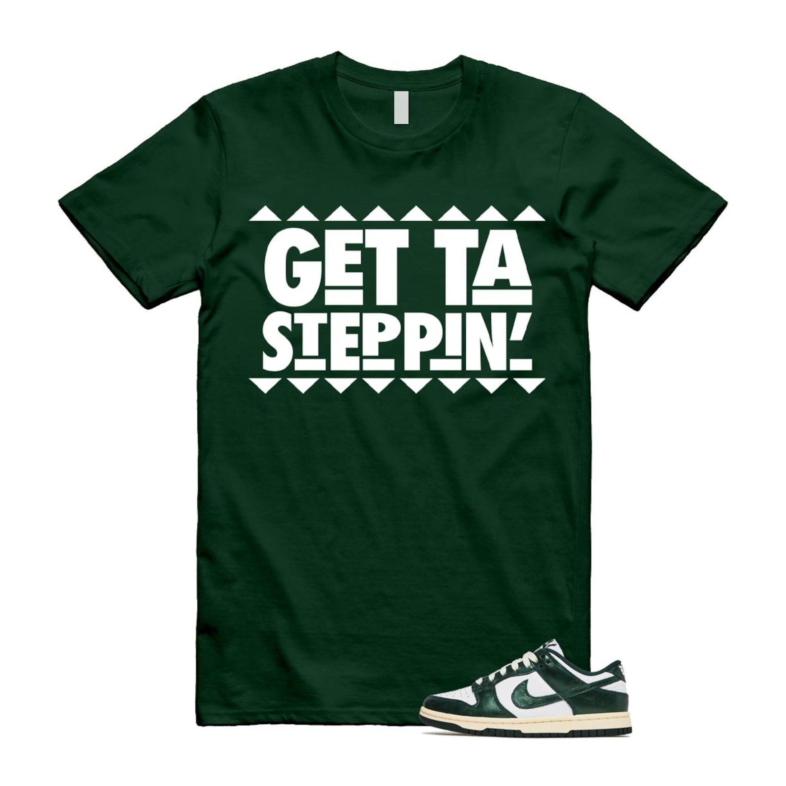 Dunk Vintage Green White Pro Coconut Milk T Shirt Match GET DV0833-111 T-Shirt, Sneaker Match Tee