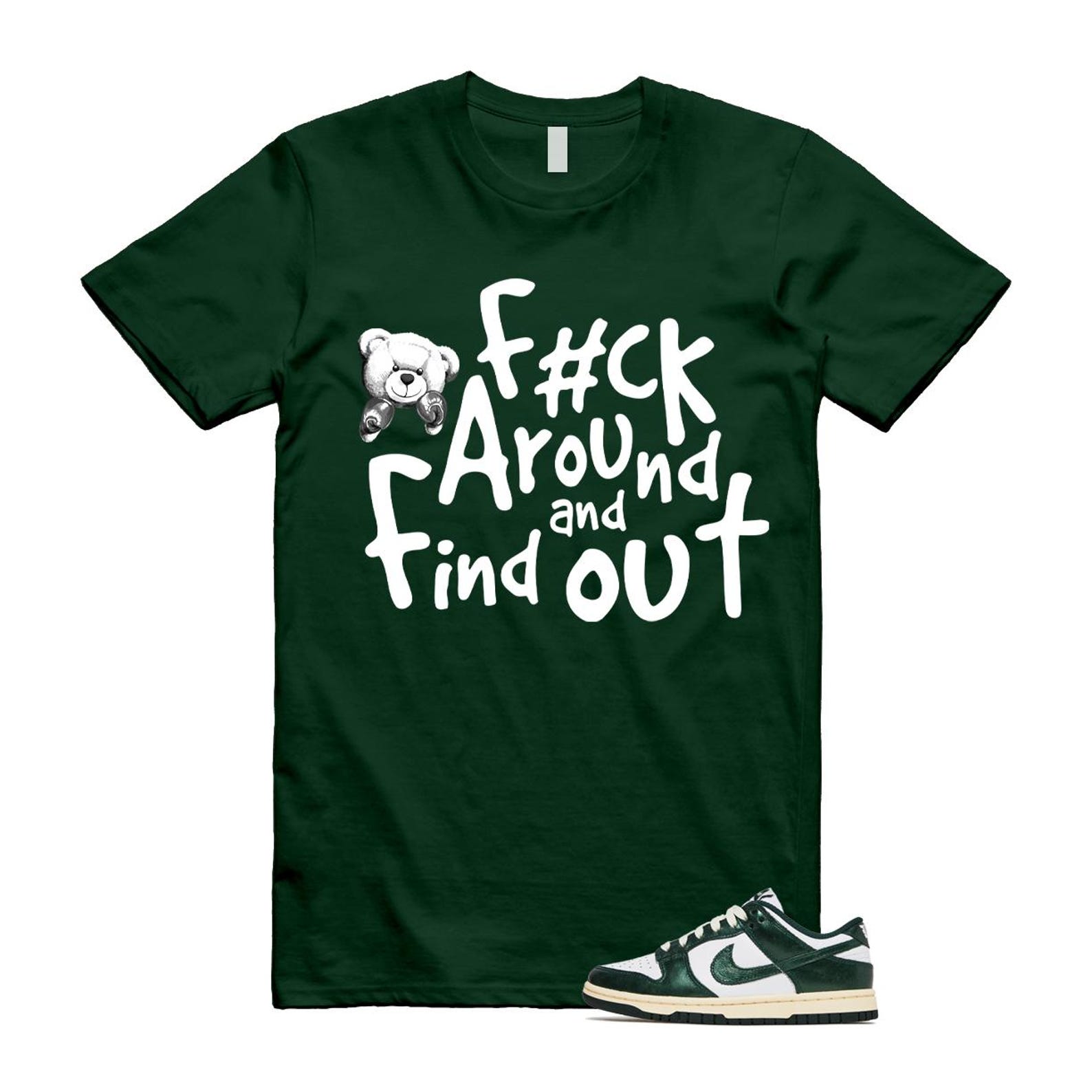 Dunk Vintage Green White Pro Coconut Milk T Shirt Match FCK DV0833-111 T-Shirt, Sneaker Match Tee