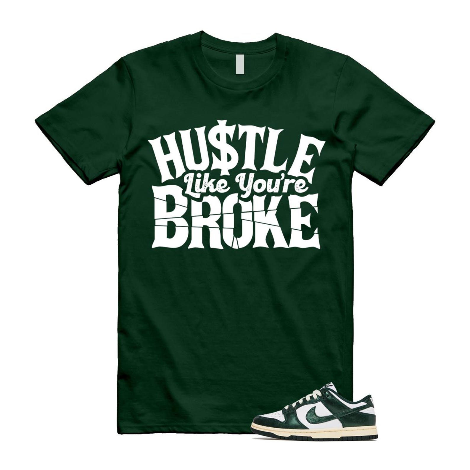 Dunk Vintage Green White Pro Coconut Milk T Shirt Match BROKE DV0833-111 T-Shirt, Sneaker Match Tee