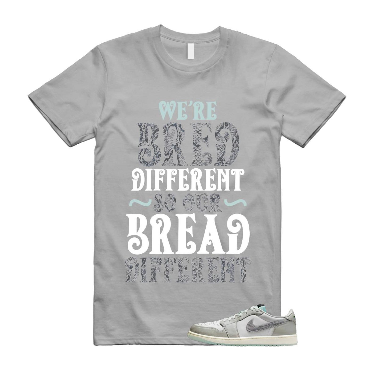 1 Year of the Snake Summit White Photon Dust Barely Green T Shirt Match We're a different Breed HF3144-100 T-Shirt, Sneaker Match Tee