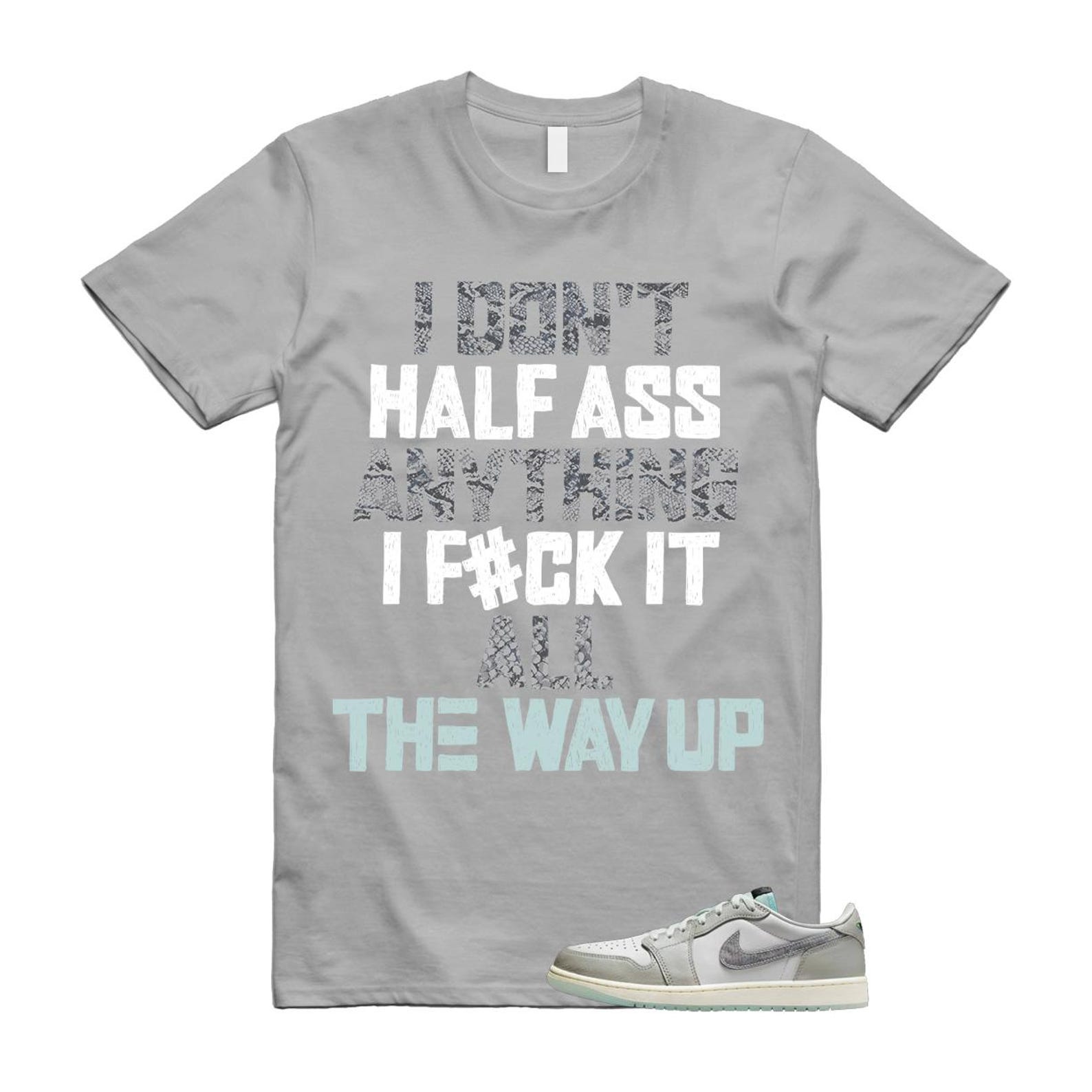 1 Year of the Snake Summit White Photon Dust Barely Green T Shirt Match HALF HF3144-100 T-Shirt, Sneaker Match Tee