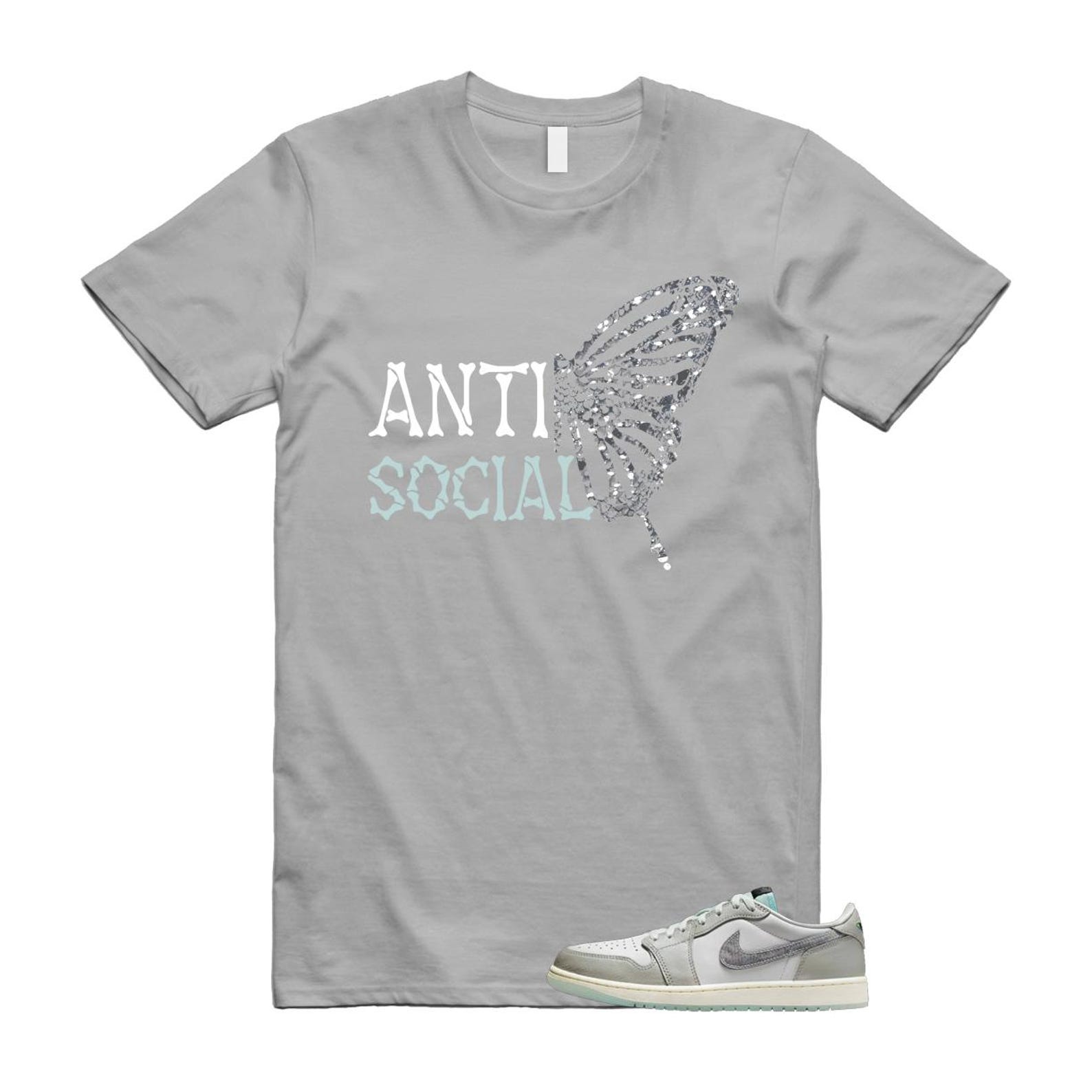 1 Year of the Snake Summit White Photon Dust Barely Green T Shirt Match Antisocial Butterfly HF3144-100 T-Shirt, Sneaker Match Tee