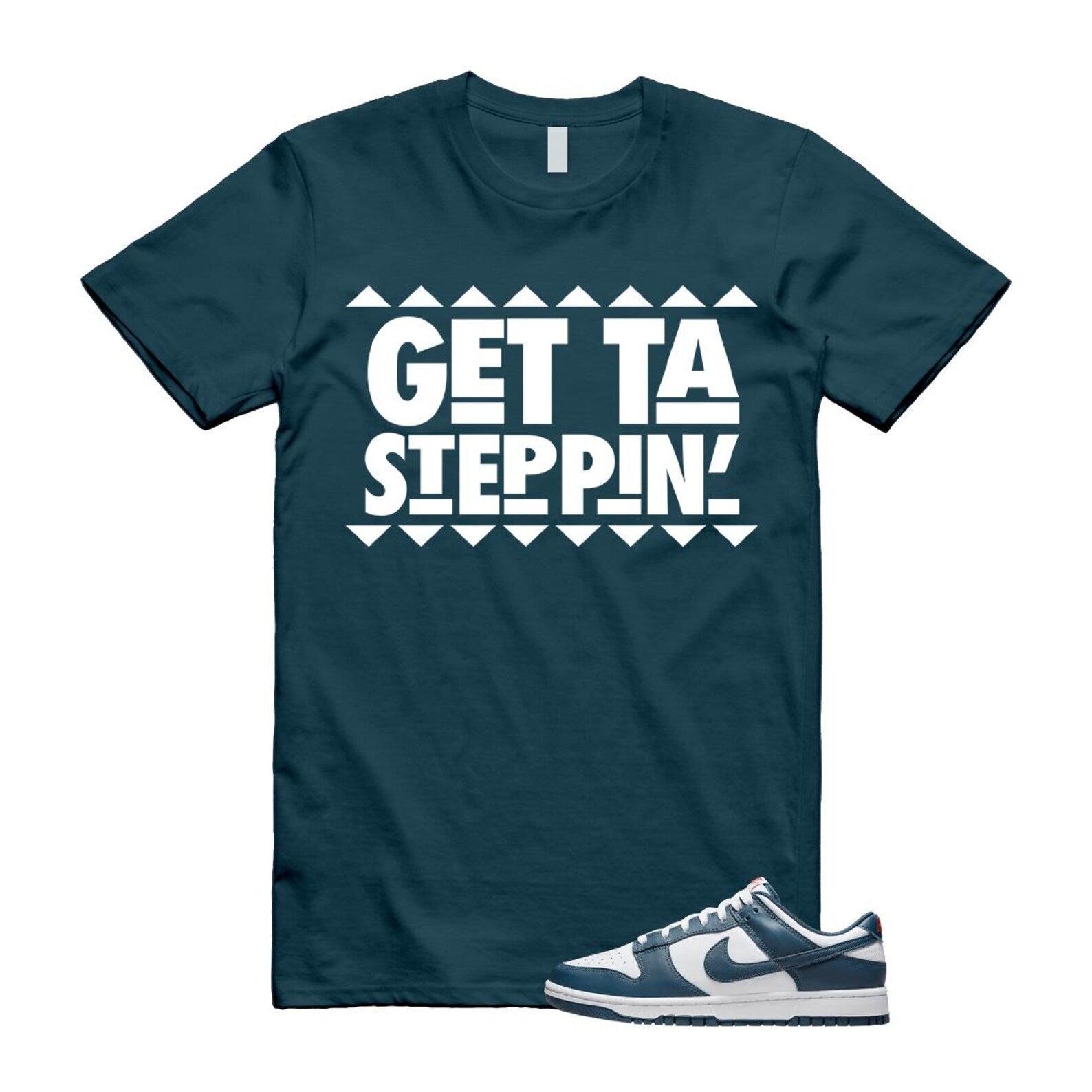 Dunk Valerian Blue White Low T Shirt Match GET DD1391-400 T-Shirt, Sneaker Match Tee