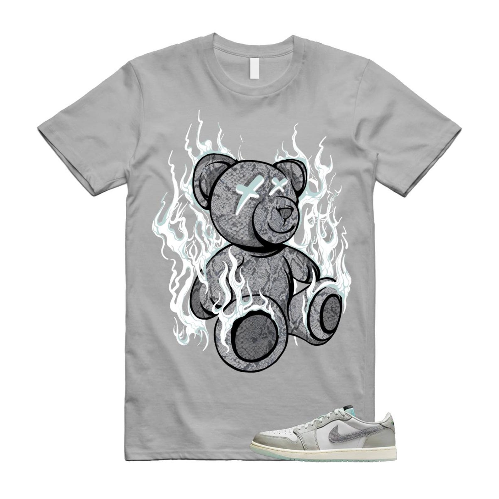 1 Year of the Snake Summit White Photon Dust Barely Green T Shirt Match LIT HF3144-100 T-Shirt, Sneaker Match Tee