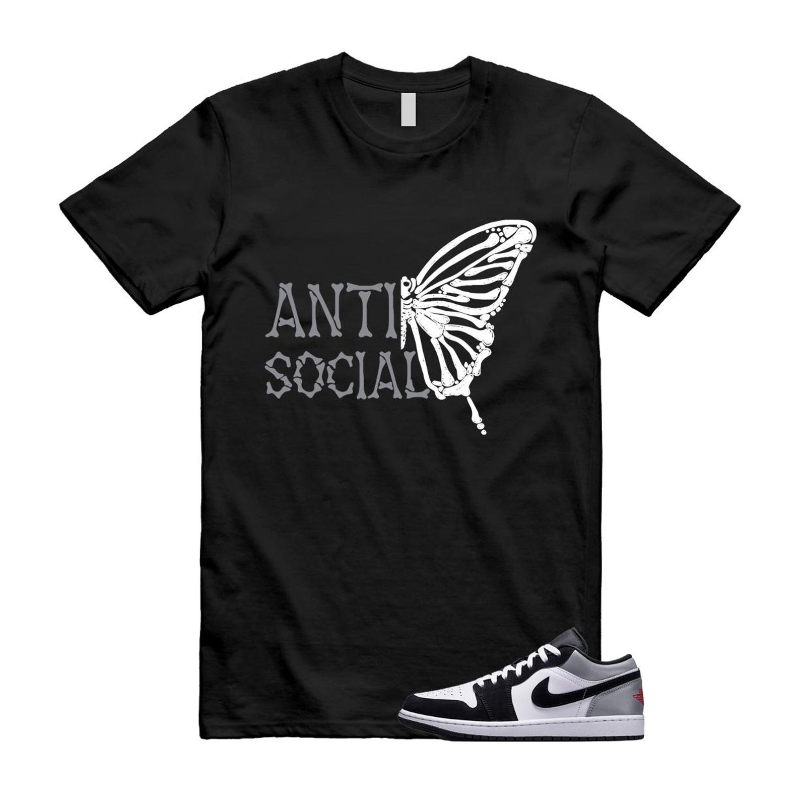 1 Black Matte Silver White Fire Red T Shirt Match ASB HF3148-106 T-Shirt, Sneaker Match Tee