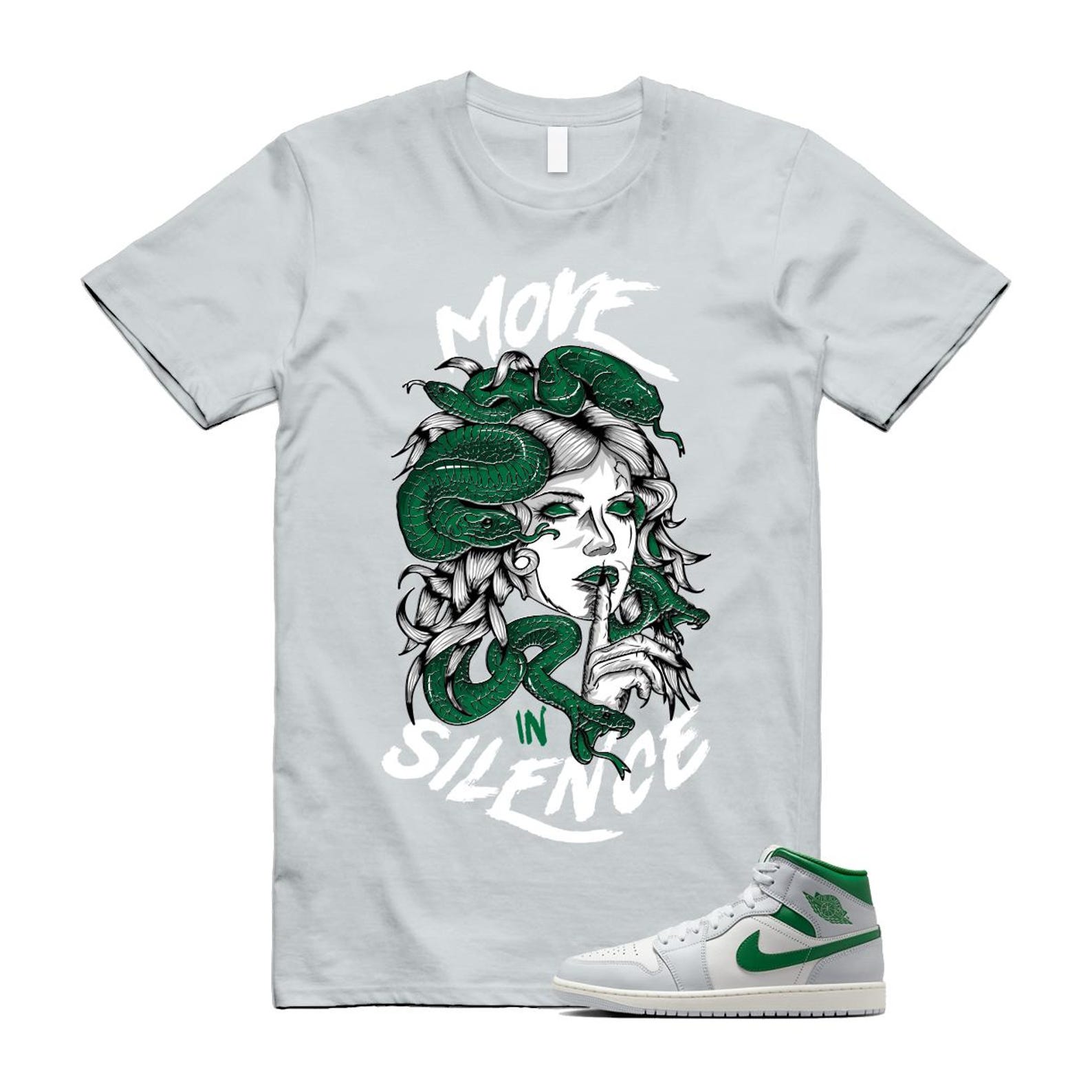 1 Summit White Pure Platinum Pine Green Sail T Shirt Match MIS DQ8426-142 T-Shirt, Sneaker Match Tee