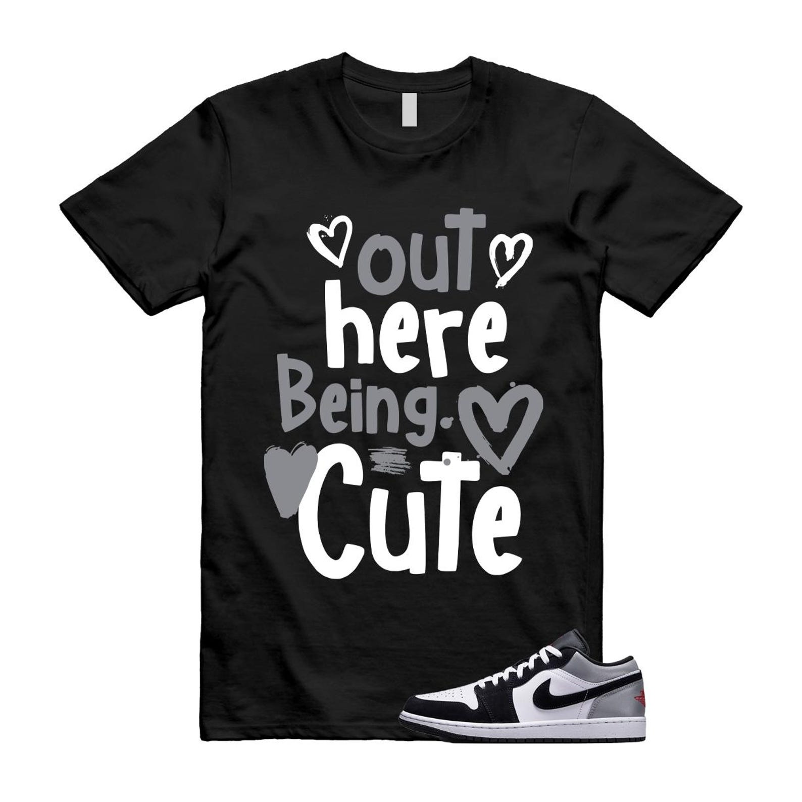 1 Black Matte Silver White Fire Red T Shirt Match C2 HF3148-106 T-Shirt, Sneaker Match Tee