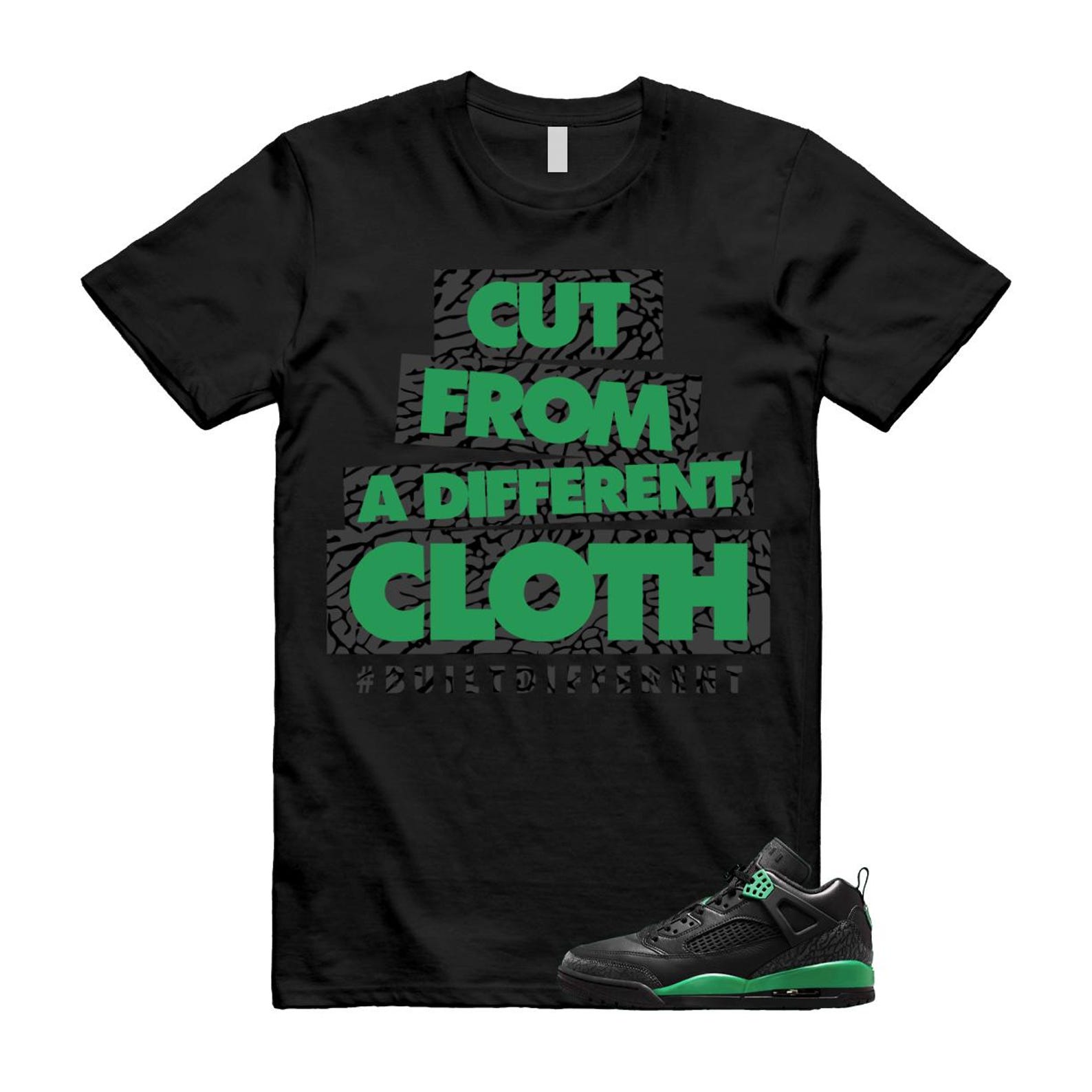 Spizike Pine Green Black Anthracite T Shirt Match CLOTH, FQ1759-003 T-Shirt, Sneaker Match Tee