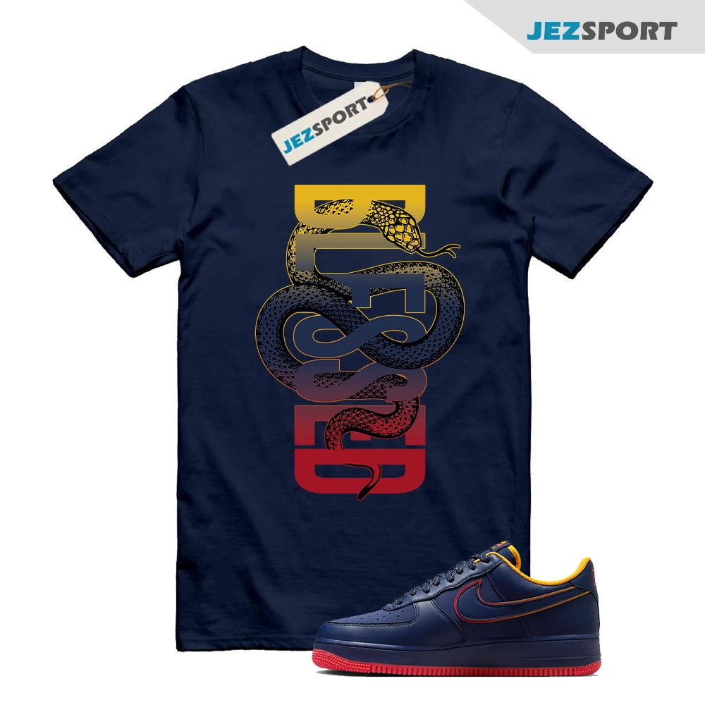 SNAKE T-Shirt To match Nike Air Force 1 '07 LV8 Retro Lettering T-Shirt, HV5752-410 Sneaker Match Tees T-Shirt, Sneaker Match Tee