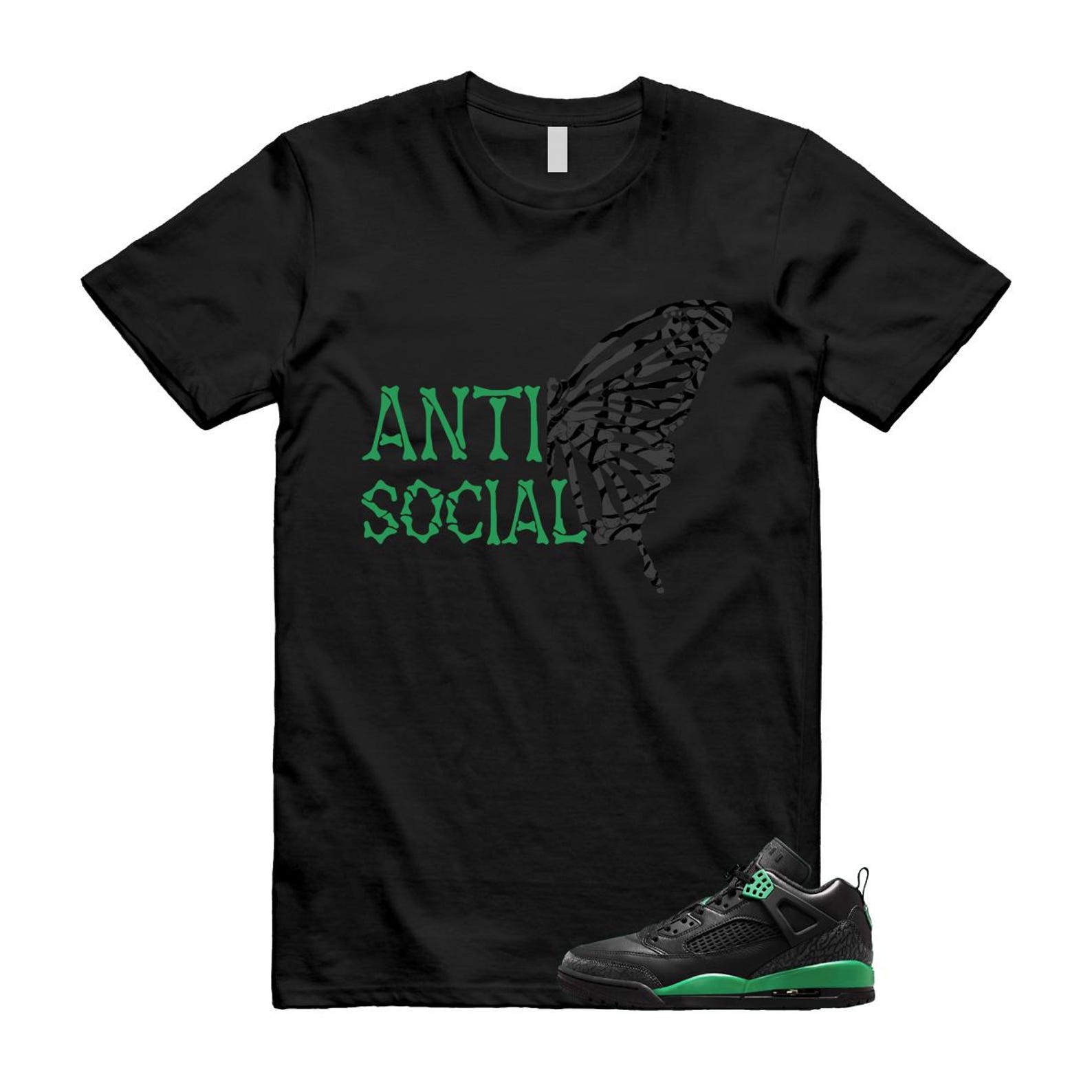 Spizike Pine Green Black Anthracite T Shirt Match ASB, FQ1759-003 T-Shirt, Sneaker Match Tee