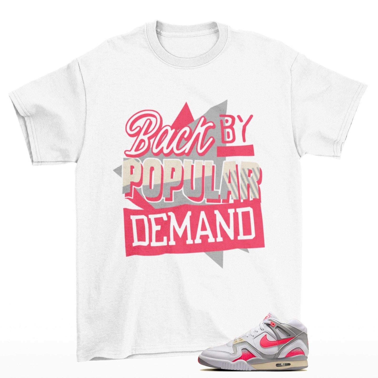 Comeback Sneaker T Shirt to Match Air Tech Challenge Racer Pink, FZ9033-100 T-Shirt, Sneaker Match Tee