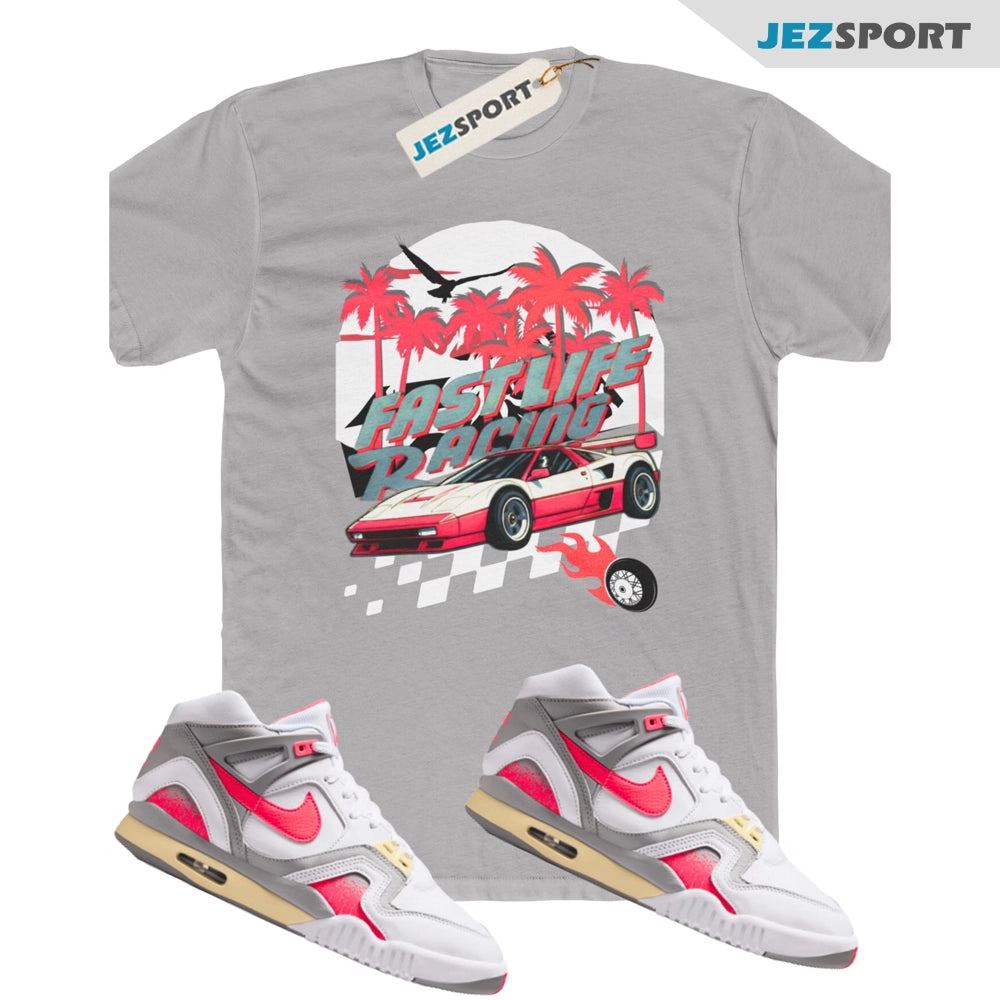 Fast Life Tracing Shirt To Match Nike Air Tech Challenge II Racer Pink Shirt, FZ9033-001 Sneaker Match Tees T-Shirt, Sneaker Match Tee