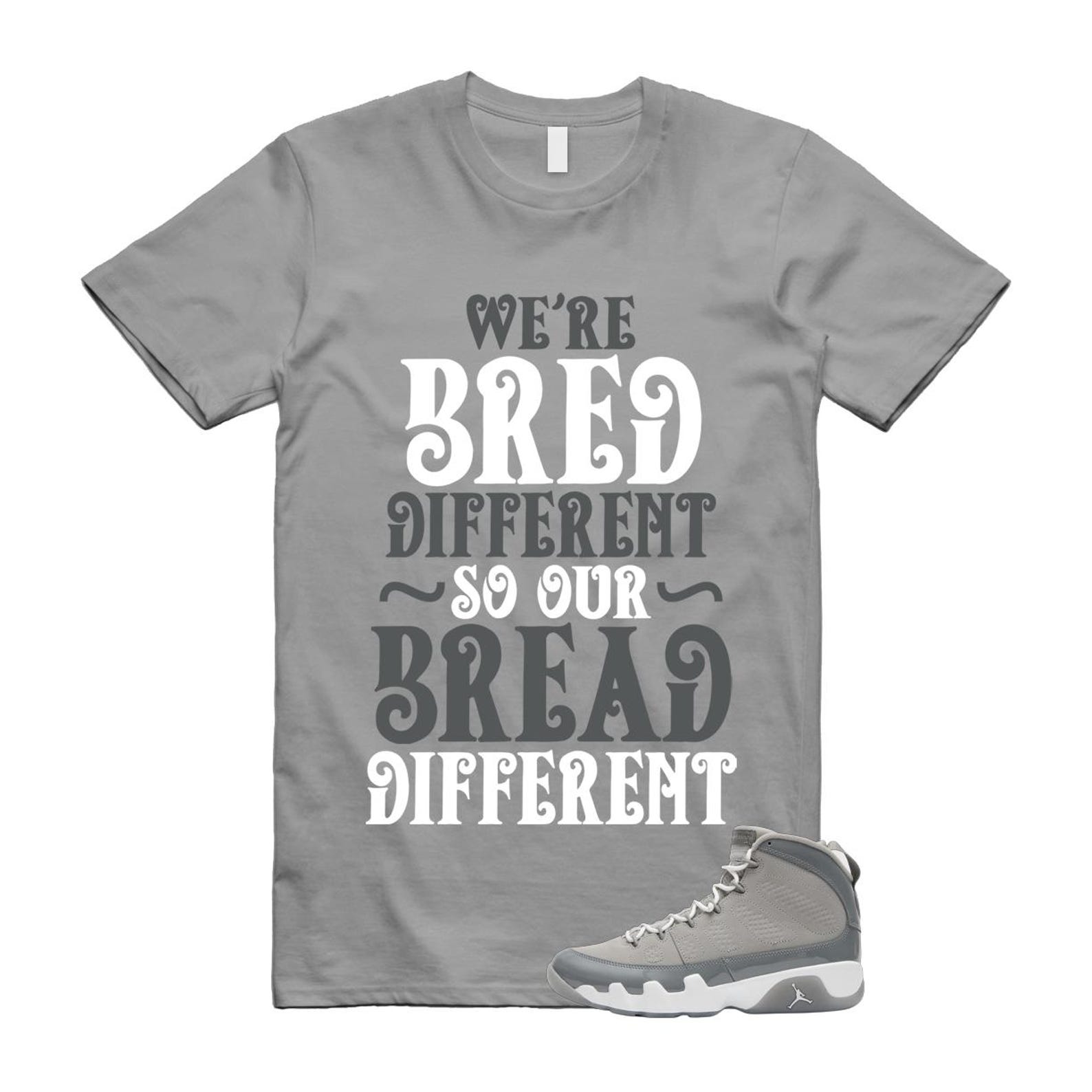9 Cool Grey White 2025 T Shirt Match BREAD HV4794-011 T-Shirt, Sneaker Match Tee