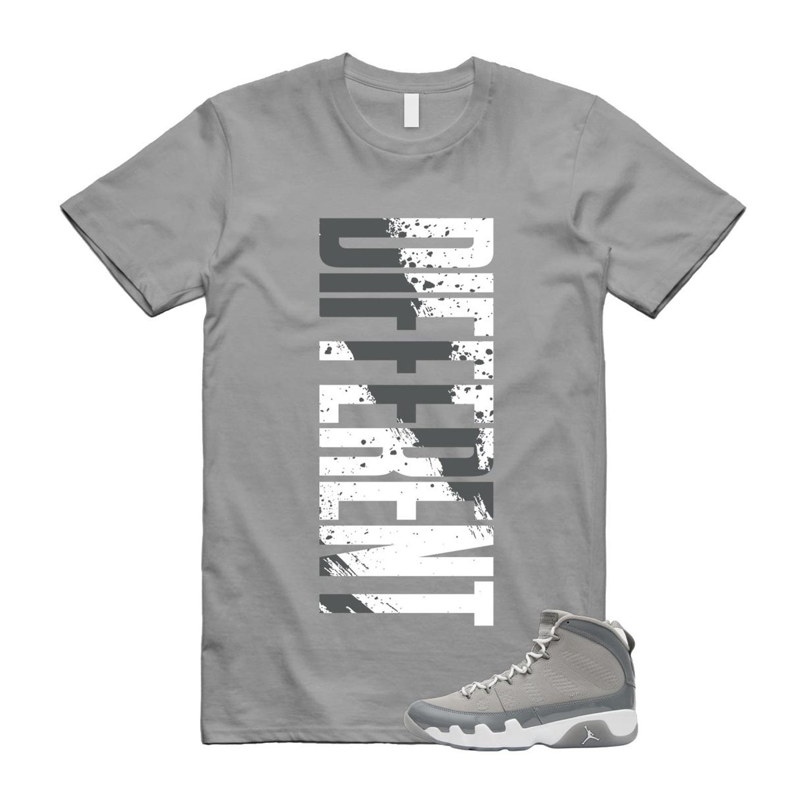 9 Cool Grey White 2025 T Shirt Match DFRNT HV4794-011 T-Shirt, Sneaker Match Tee