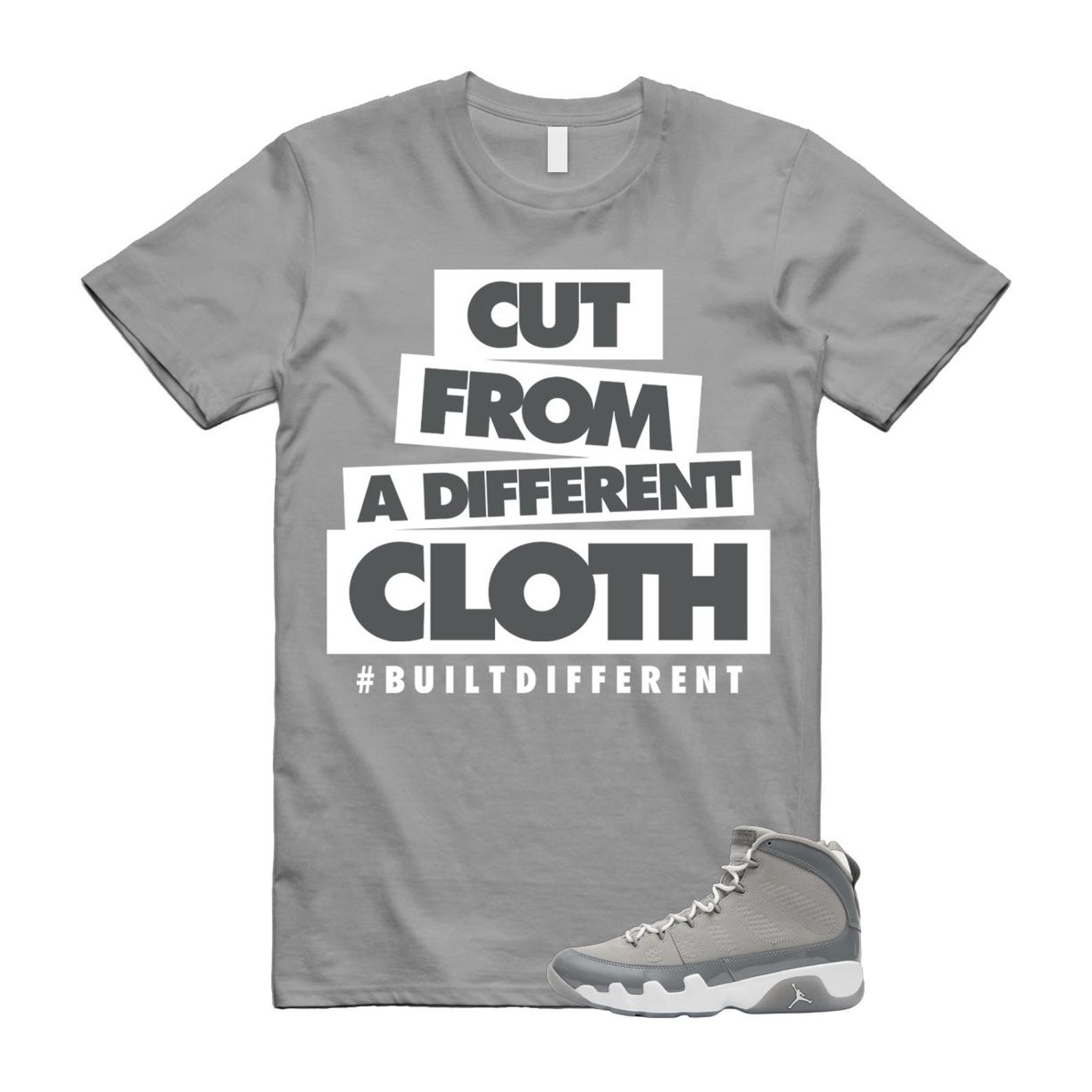 9 Cool Grey White 2025 T Shirt Match CLOTH HV4794-011 T-Shirt, Sneaker Match Tee