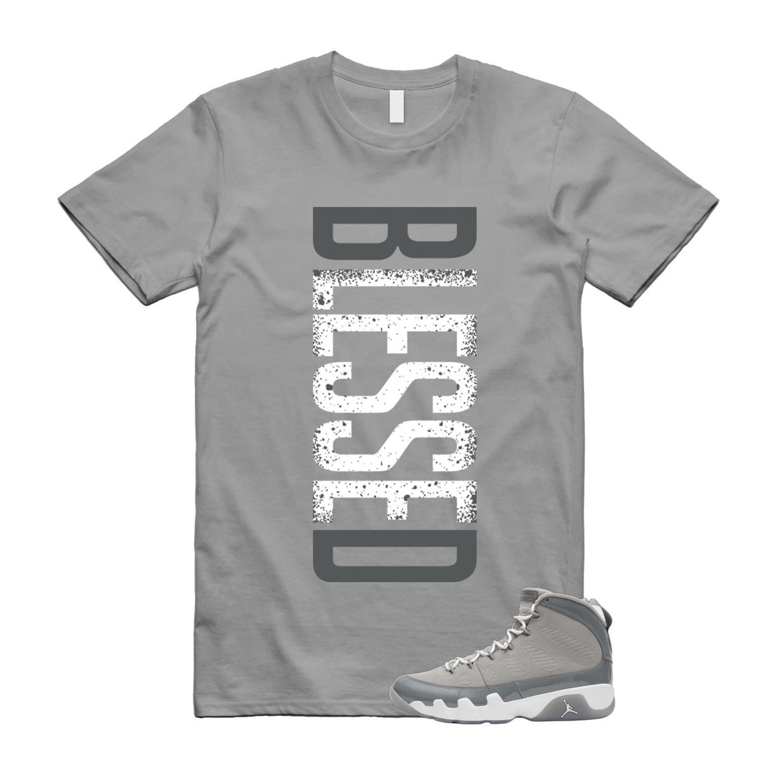 9 Cool Grey White 2025 T Shirt Match VERTBLS HV4794-011 T-Shirt, Sneaker Match Tee