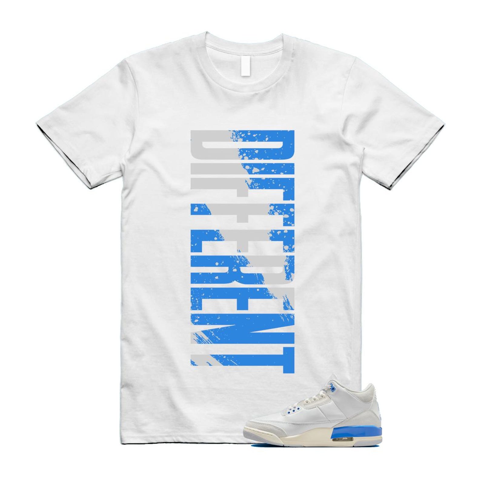 3 Lucky Shorts White Hydrogen Legend Blue Photon Dust T Shirt Match DFRNT CT8532-101 T-Shirt, Sneaker Match Tee