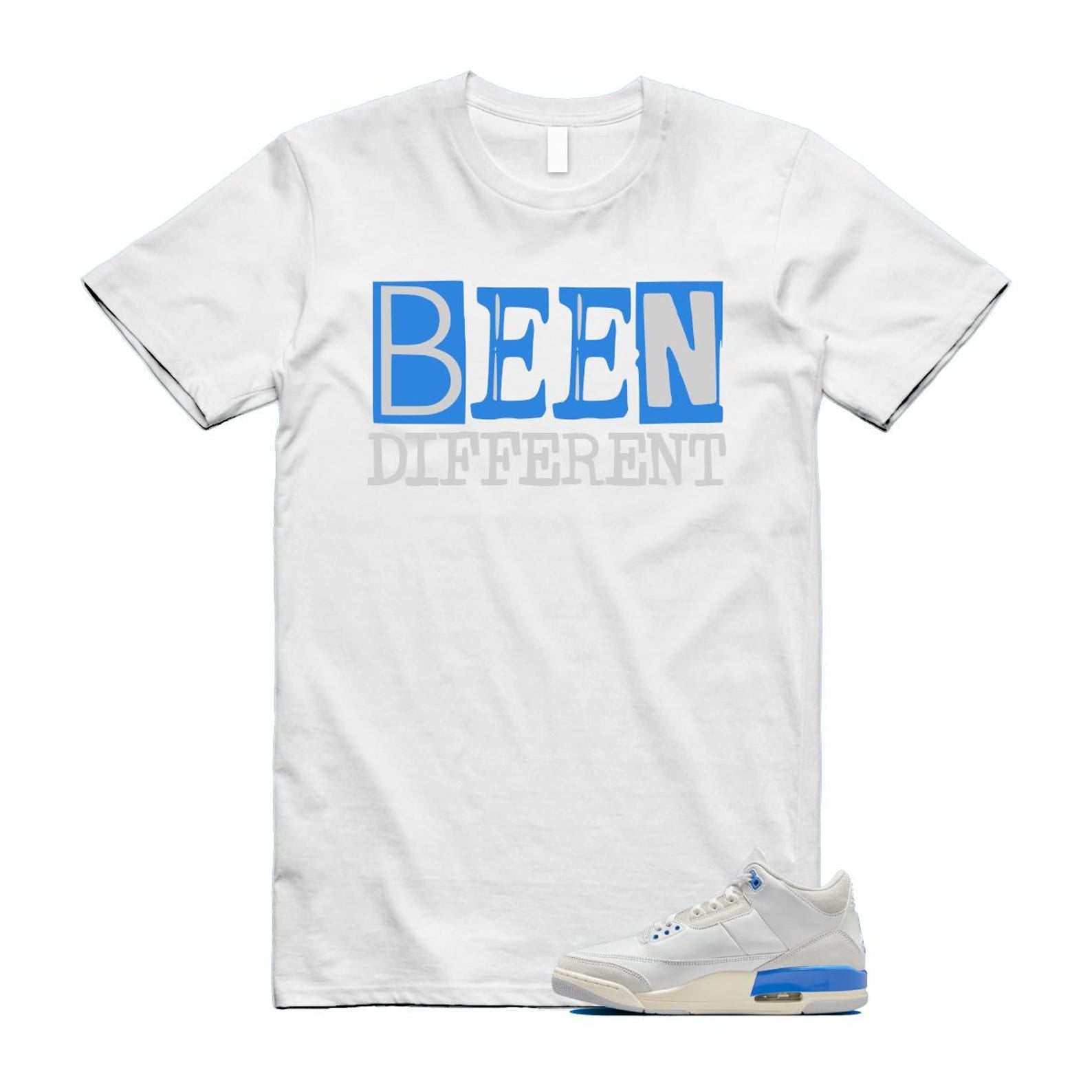 3 Lucky Shorts White Hydrogen Legend Blue Photon Dust T Shirt Match BEEN CT8532-101 T-Shirt, Sneaker Match Tee