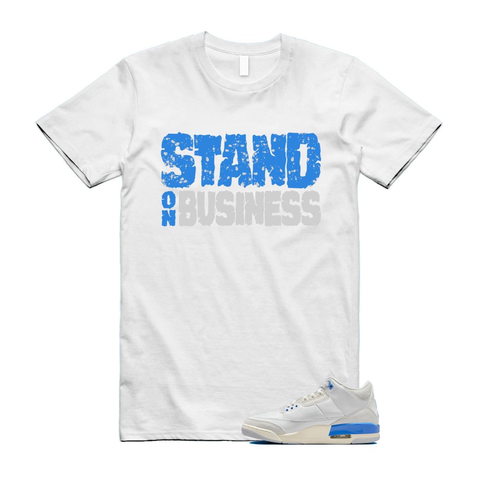 3 Lucky Shorts White Hydrogen Legend Blue Photon Dust T Shirt Match SOB CT8532-101 T-Shirt, Sneaker Match Tee