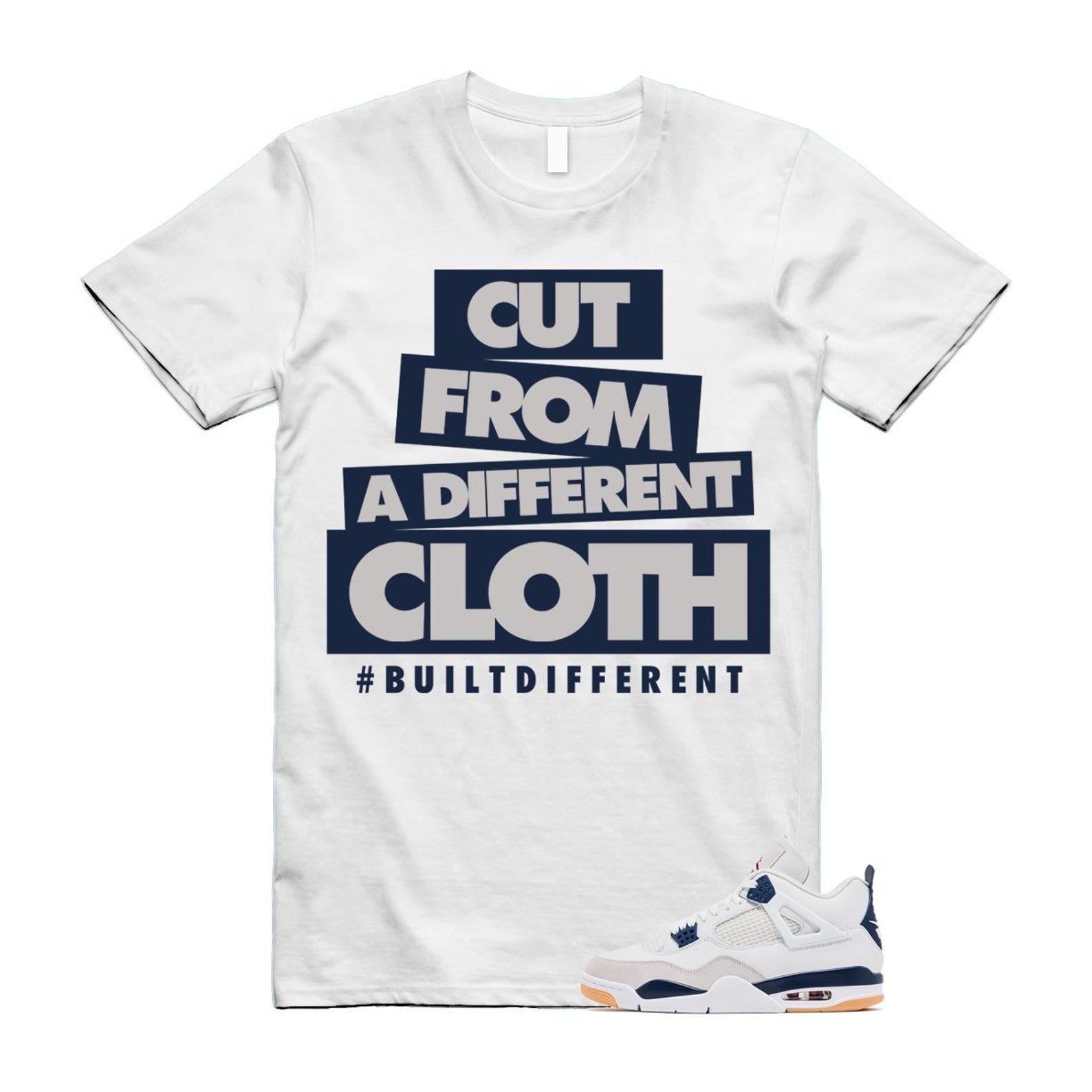 4 Navy SB Summit White Neutral Grey T Shirt Match CLOTH DR5415-100 T-Shirt, Sneaker Match Tee