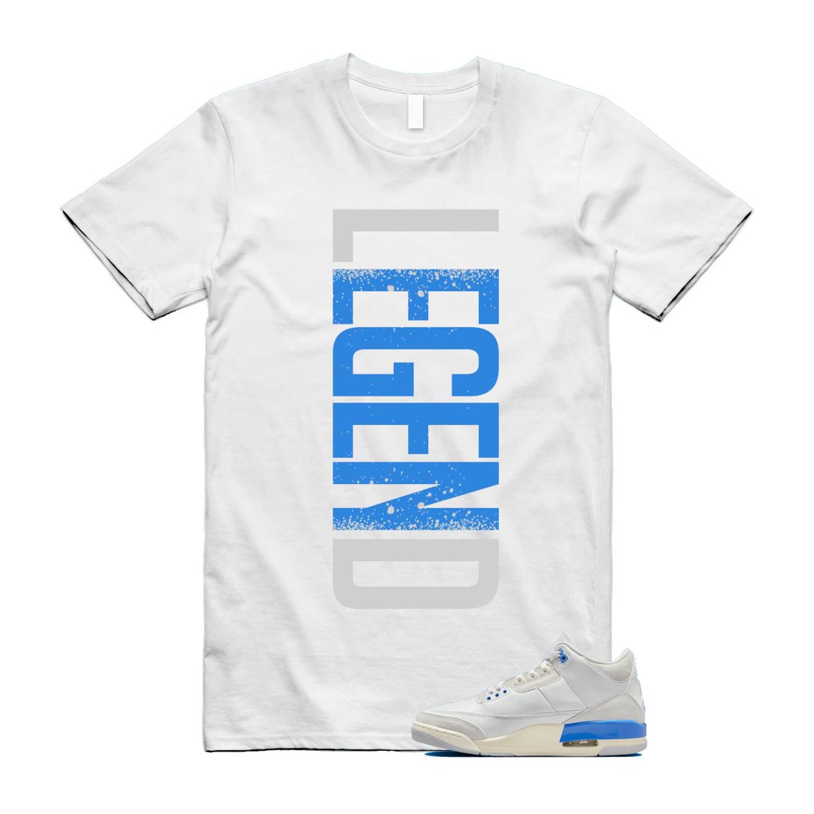 3 Lucky Shorts White Hydrogen Legend Blue Photon Dust T Shirt Match LEGEND CT8532-101 T-Shirt, Sneaker Match Tee