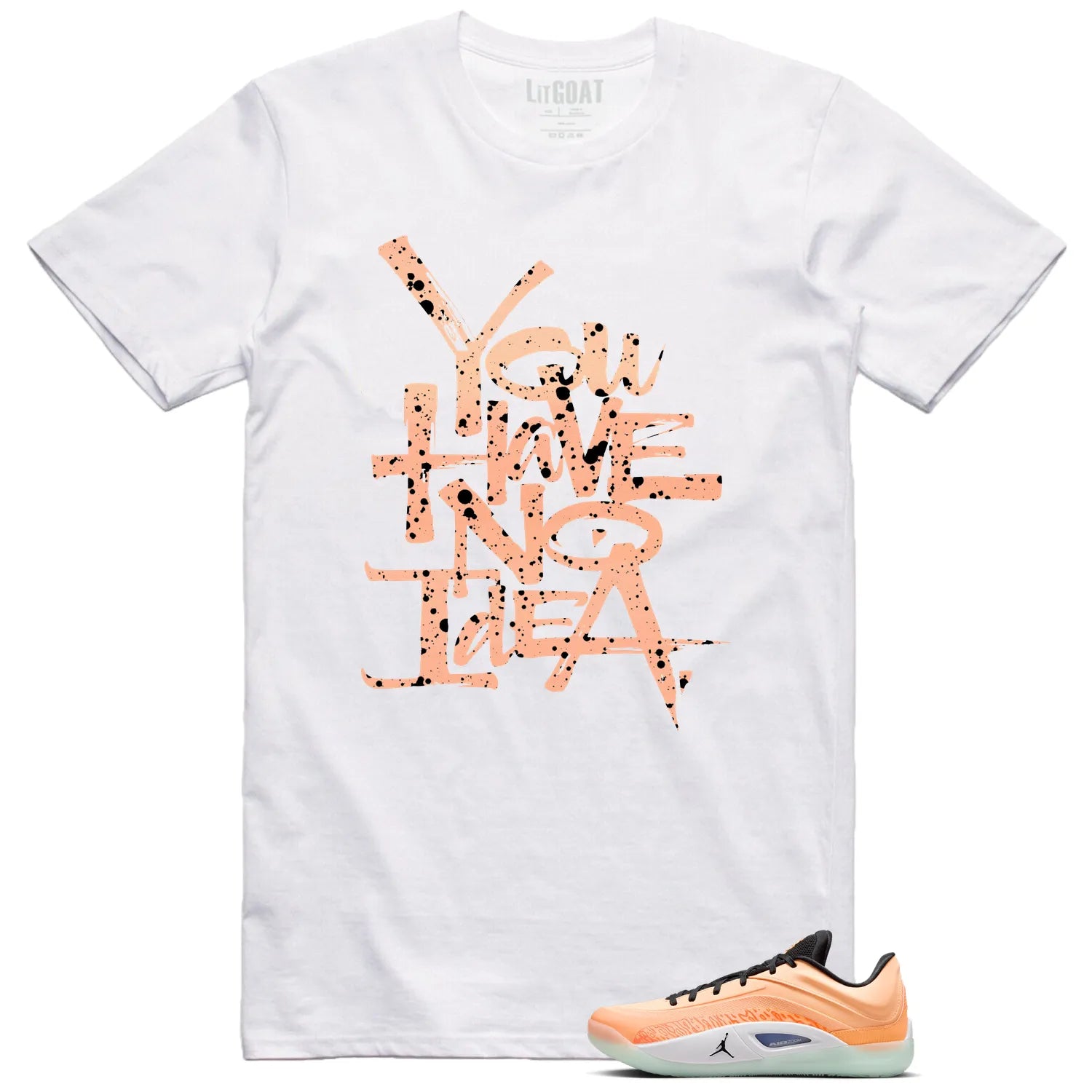 You Have No Idea Tshirt to Match Jordan Zion 4 Forged in Fire Outfit FB1802-800 T-Shirt, Sneaker Match Tee