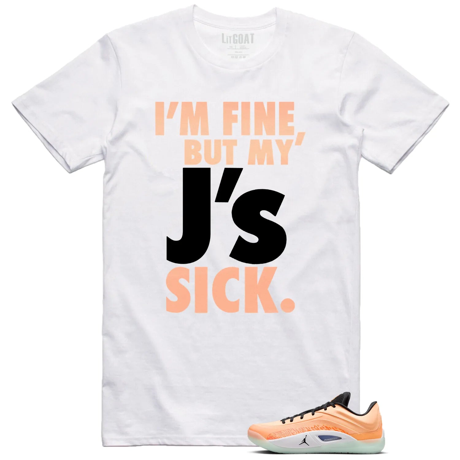 Jordan Zion 4 Forged in Fire Lovers’ Sick J’s Shirt FB1802-800 T-Shirt, Sneaker Match Tee