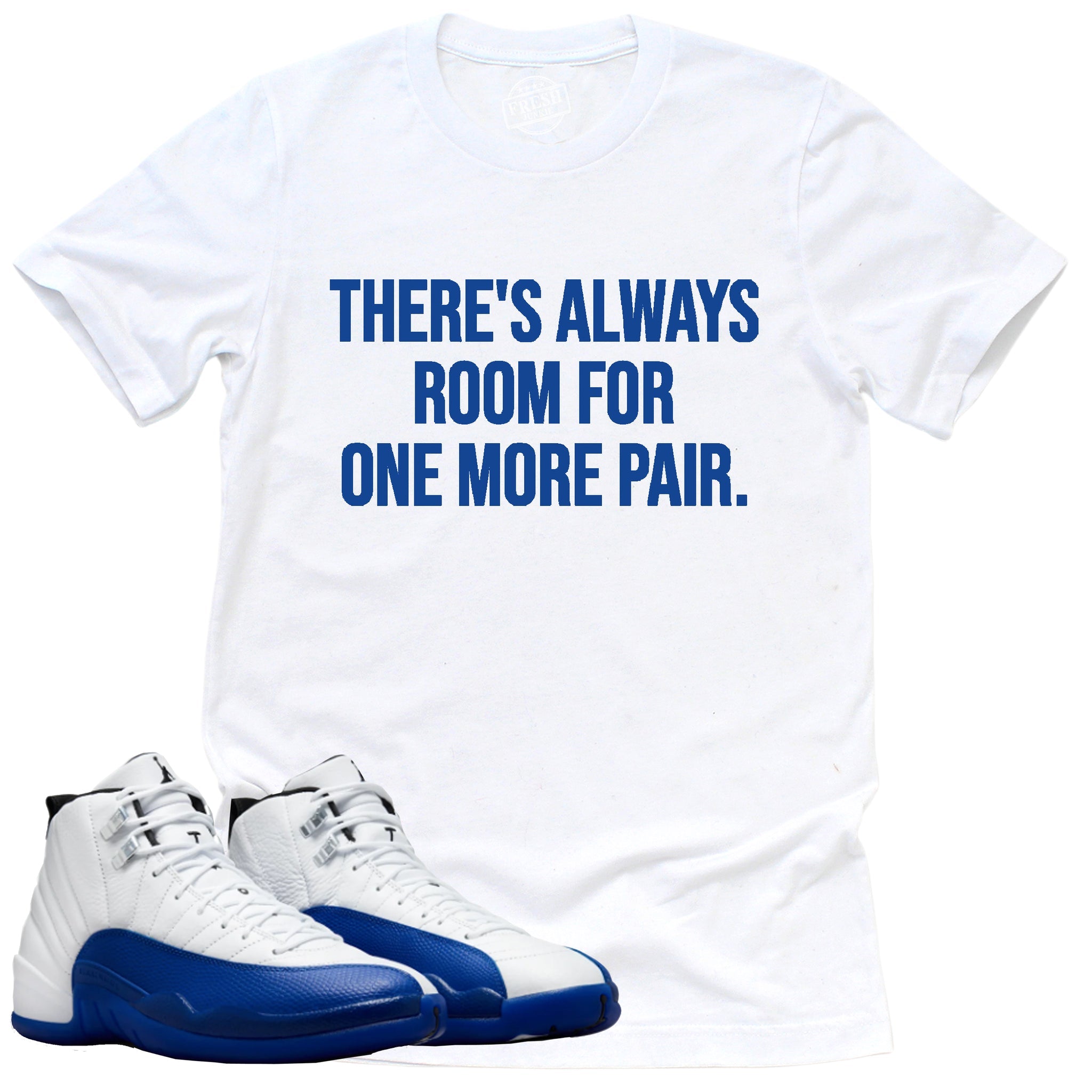One More Pair Shirt, Jordan 12 Retro Blueberry Shirt Match Sneaker CT8013-140 T-Shirt, Sneaker Match Tee
