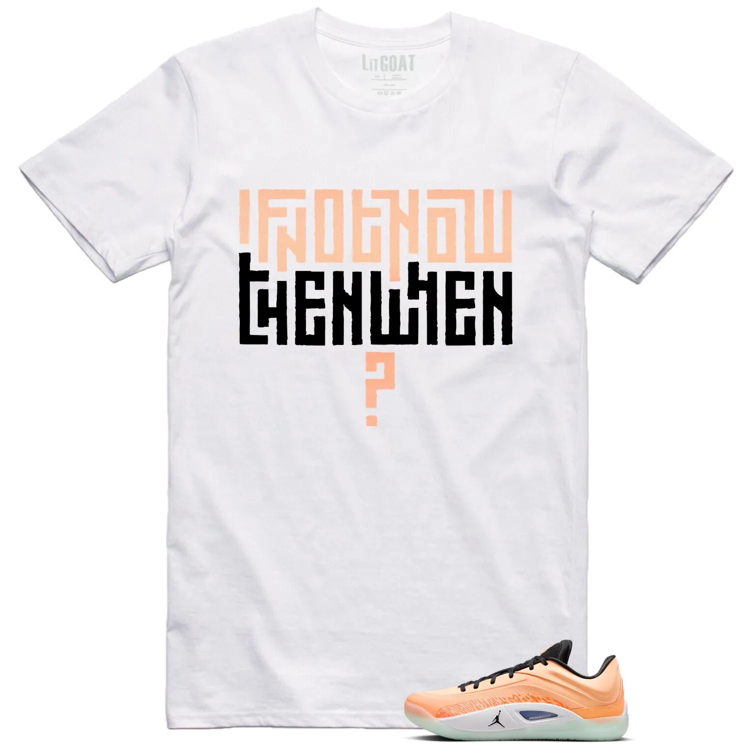 Jordan Zion 4 Forged in Fire Style T-shirt Motivational Graphic FB1802-800 T-Shirt, Sneaker Match Tee