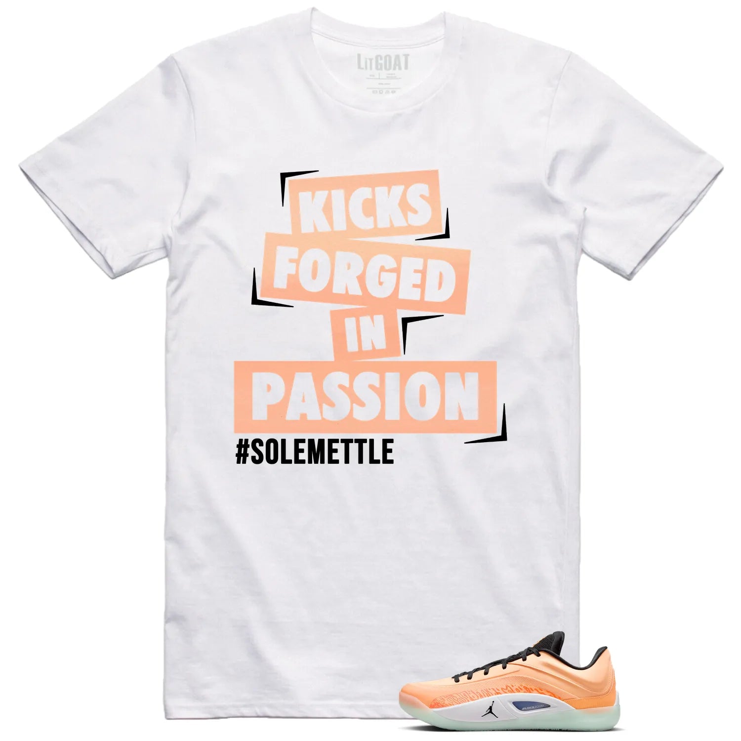 Passion Kicks T-Shirt, Perfect Match for Jordan Zion 4 Forged in Fire FB1802-800 T-Shirt, Sneaker Match Tee