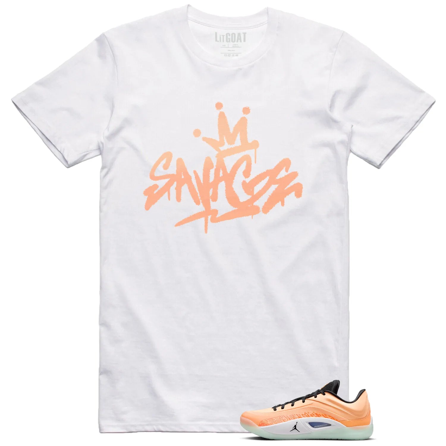 Savage Style Shirt for Jordan Zion 4 Forged in Fire Lovers FB1802-800 T-Shirt, Sneaker Match Tee