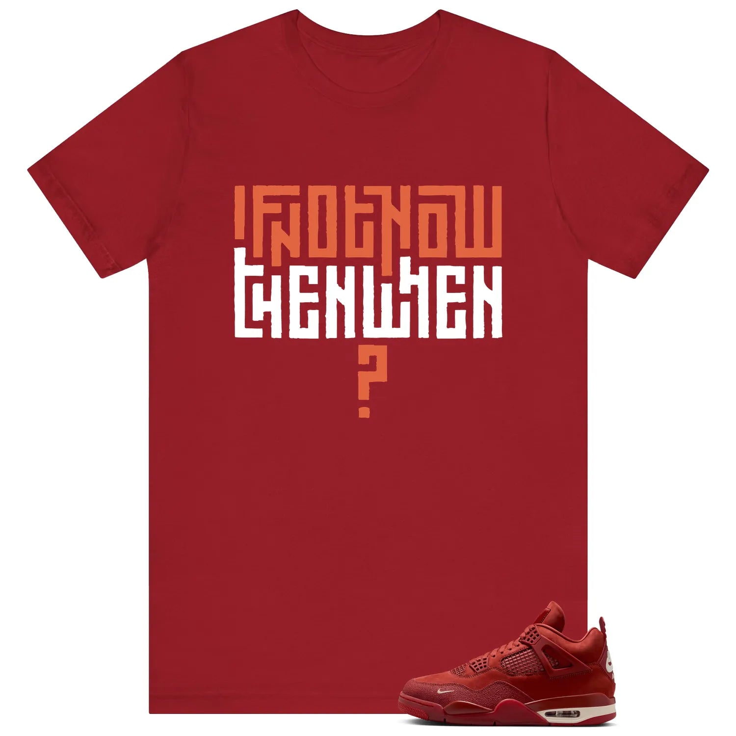 Nigel Sylvester x Air Jordan 4 Brick by Brick Style T-shirt Motivational Graphic HF4340-800 T-Shirt, Sneaker Match Tee