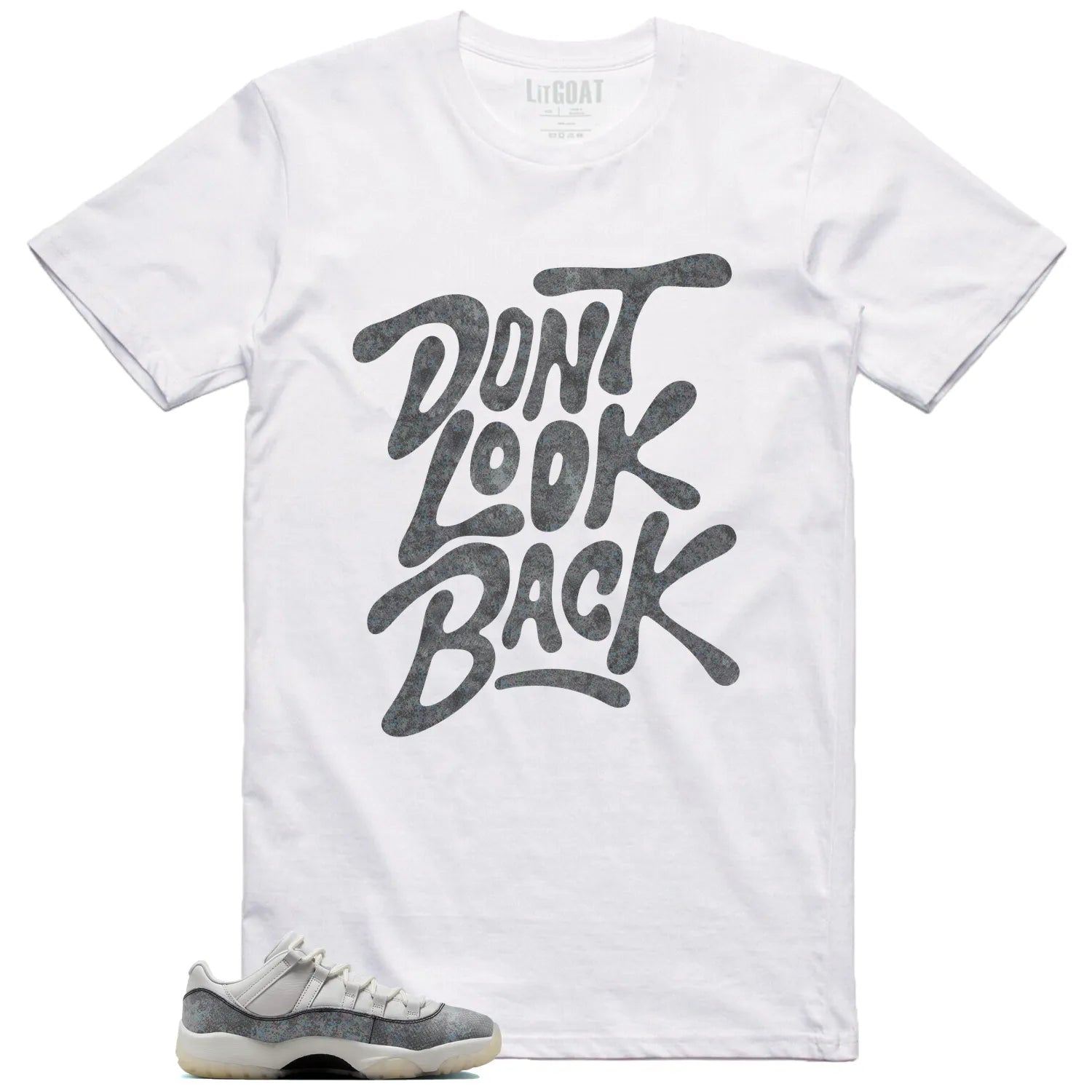 Air Jordan 11 Low Year of the Snake Style: Don’t Look Back Shirt HQ7000-001 T-Shirt, Sneaker Match Tee