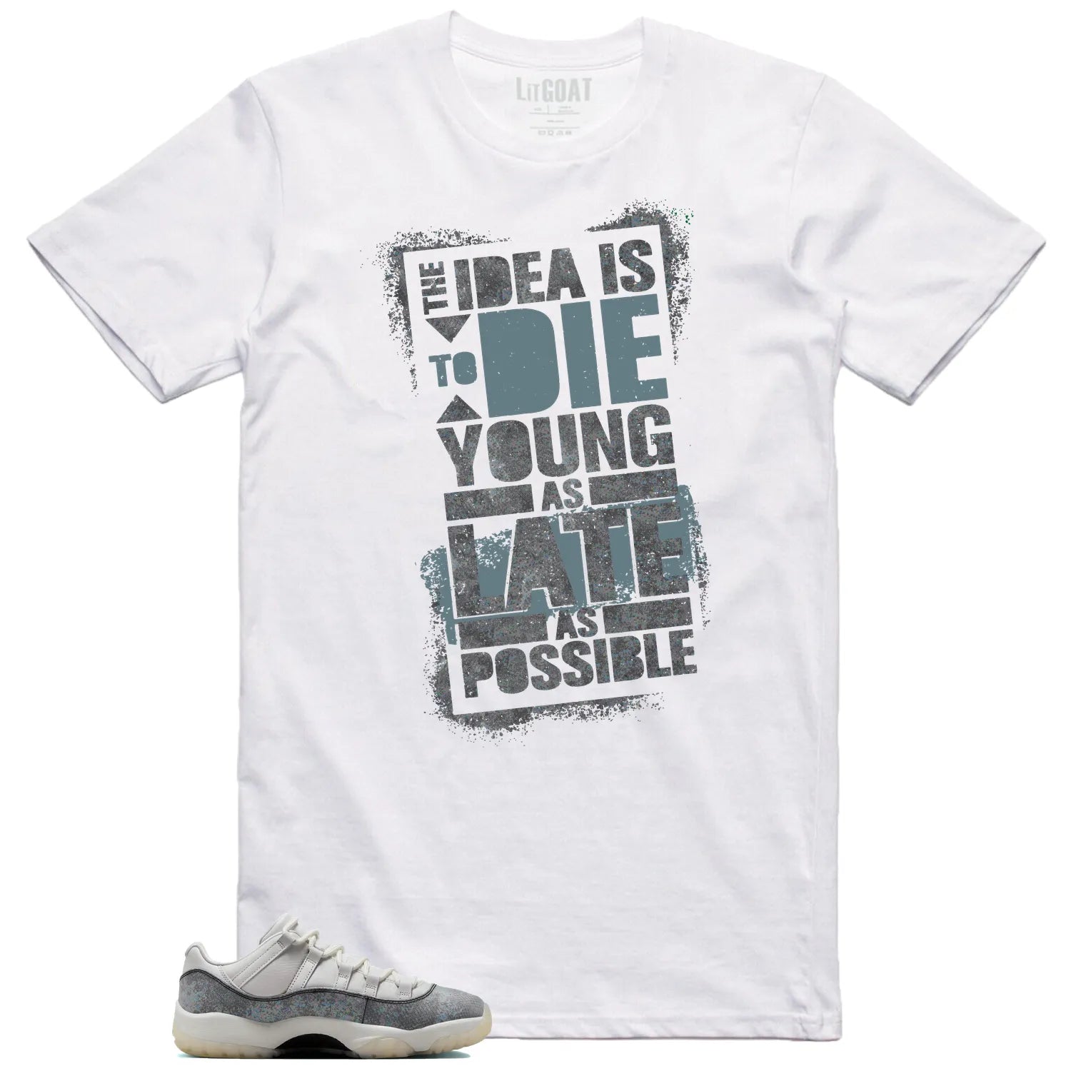 Die Young MatchShirt to Style Air Jordan 11 Low Year of the Snake HQ7000-001 T-Shirt, Sneaker Match Tee