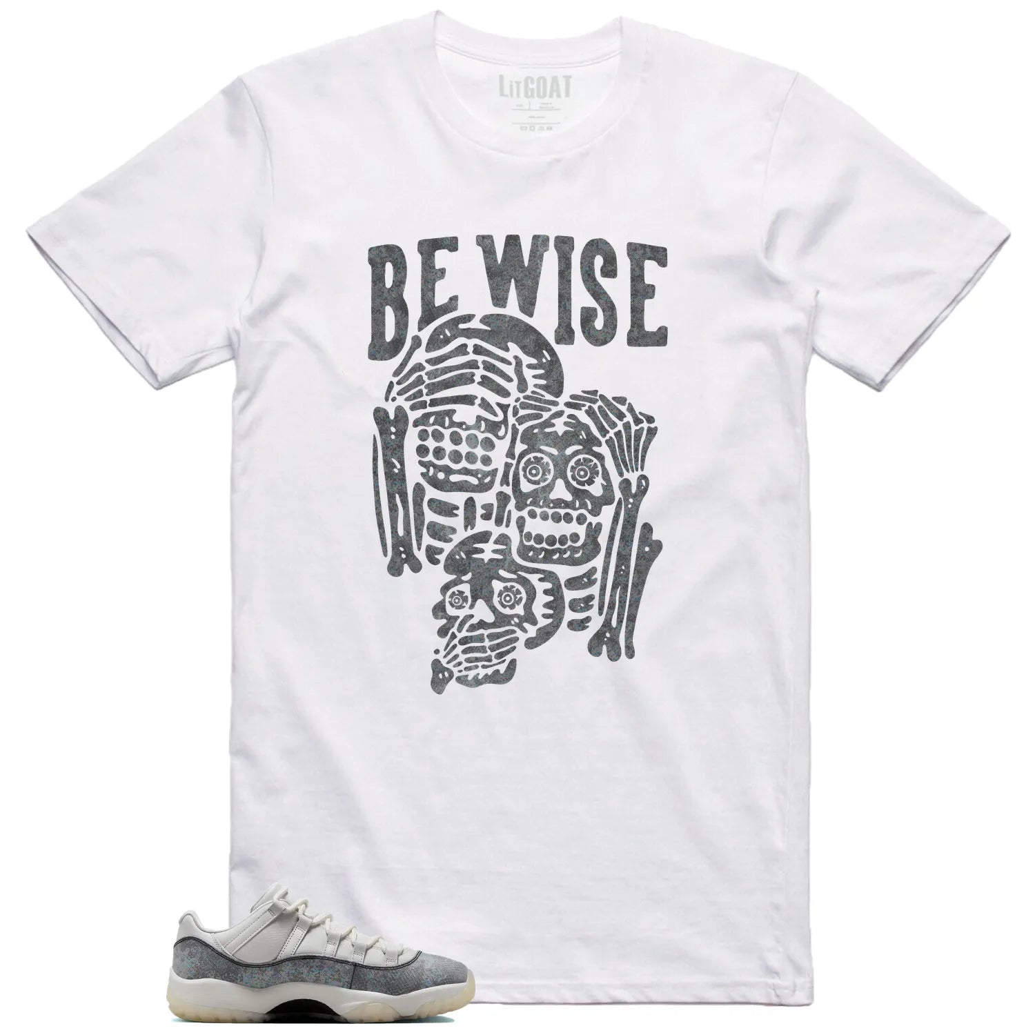 Air Jordan 11 Low Year of the Snake ‘Be Wise’ Matching Shirt HQ7000-001 T-Shirt, Sneaker Match Tee