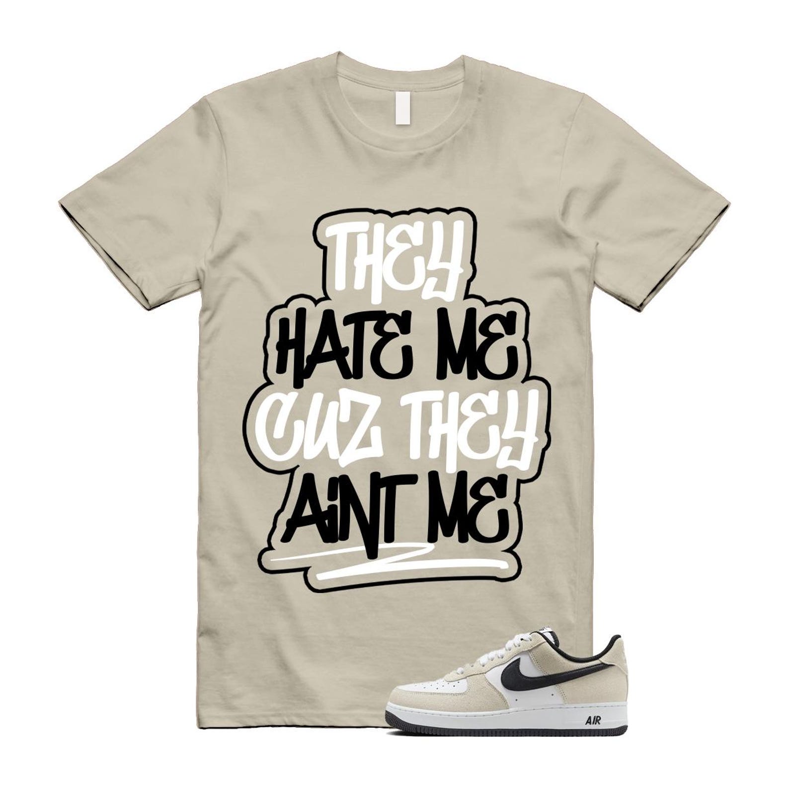 Air Force 1 '07 LV8 White Black T Shirt Match AINTME IB6388-100 T-Shirt, Sneaker Match Tee