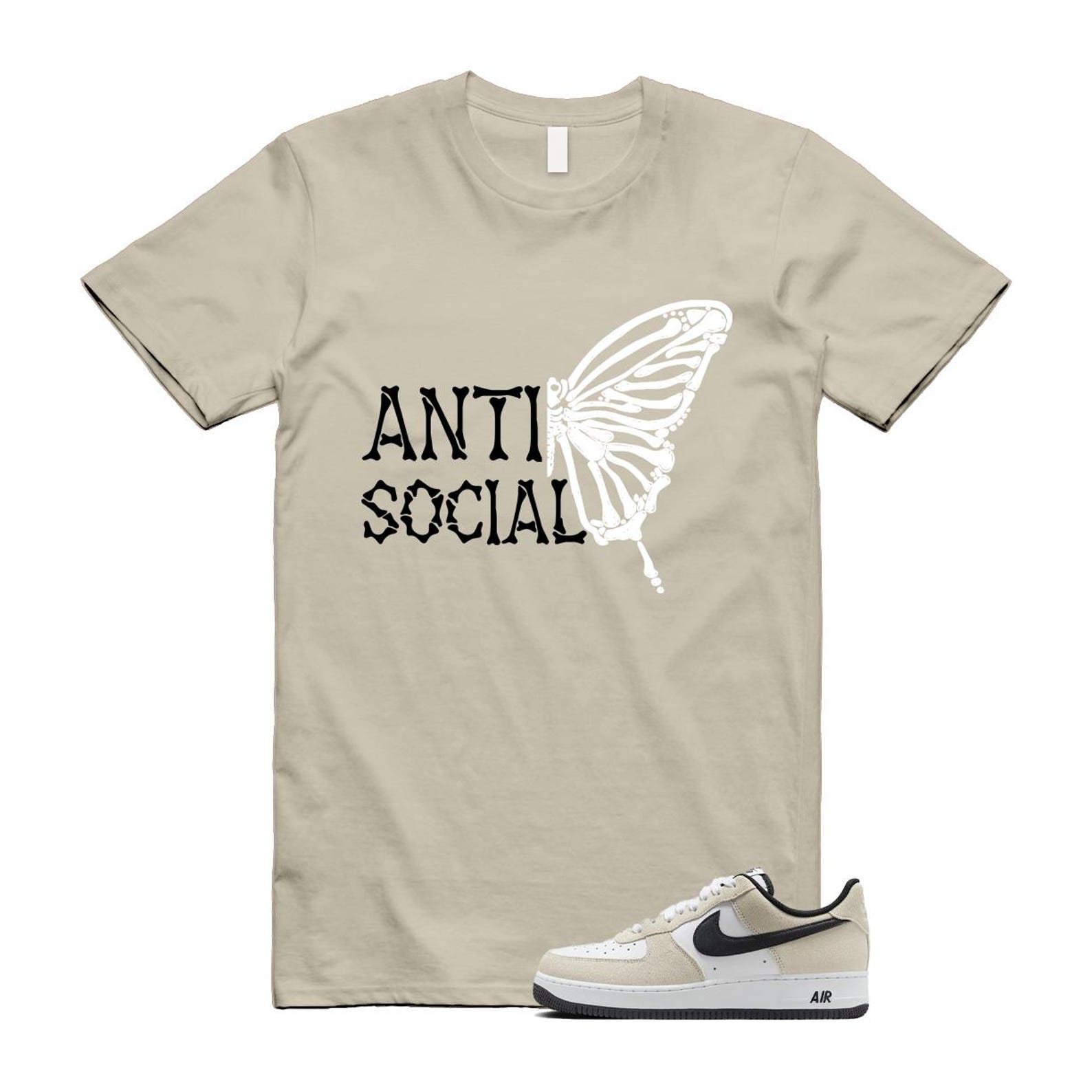 Air Force 1 '07 LV8 White Black T Shirt Match ASB IB6388-100 T-Shirt, Sneaker Match Tee