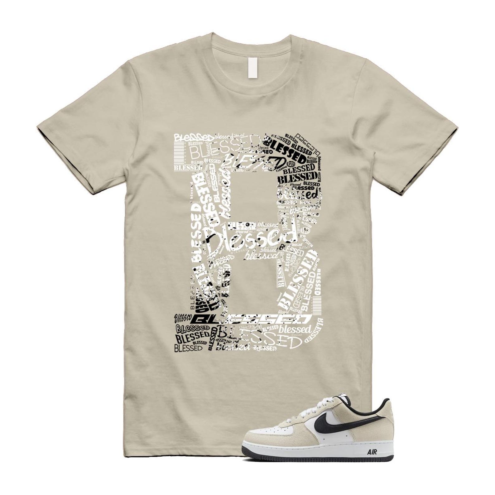 Air Force 1 '07 LV8 White Black T Shirt Match B Bls IB6388-100 T-Shirt, Sneaker Match Tee