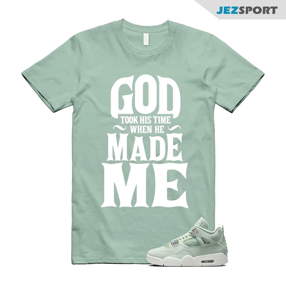 GTHT Sneaker Shirts To Match Jordans 4s Abundance AJ4 Seafoam, HV0823-003 Sneaker Match Tees T-Shirt, Sneaker Match Tee