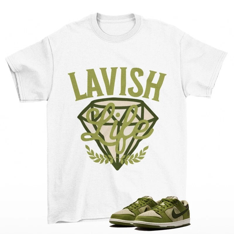 Lavish Sneaker Shirt to Match SB Dunk Low Yuto Matcha HF8022-300 T-Shirt, Sneaker Match Tee