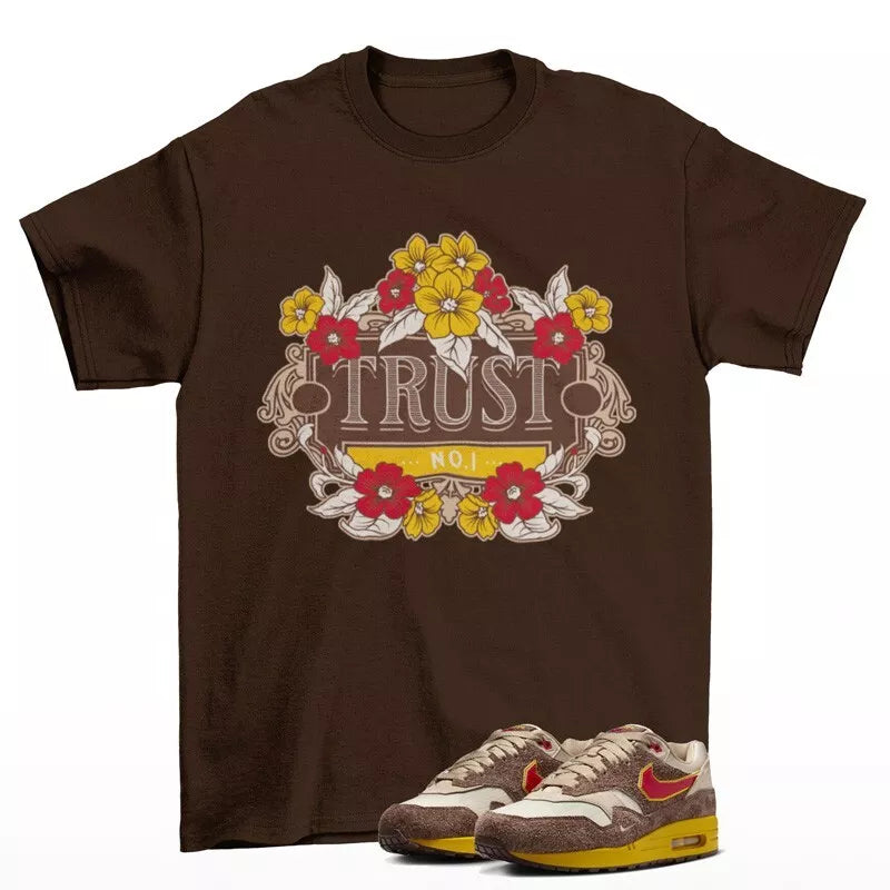 Trust Sneaker Shirt to Match Air Max 1 Big Head Origins HV5776-200 T-Shirt, Sneaker Match Tee