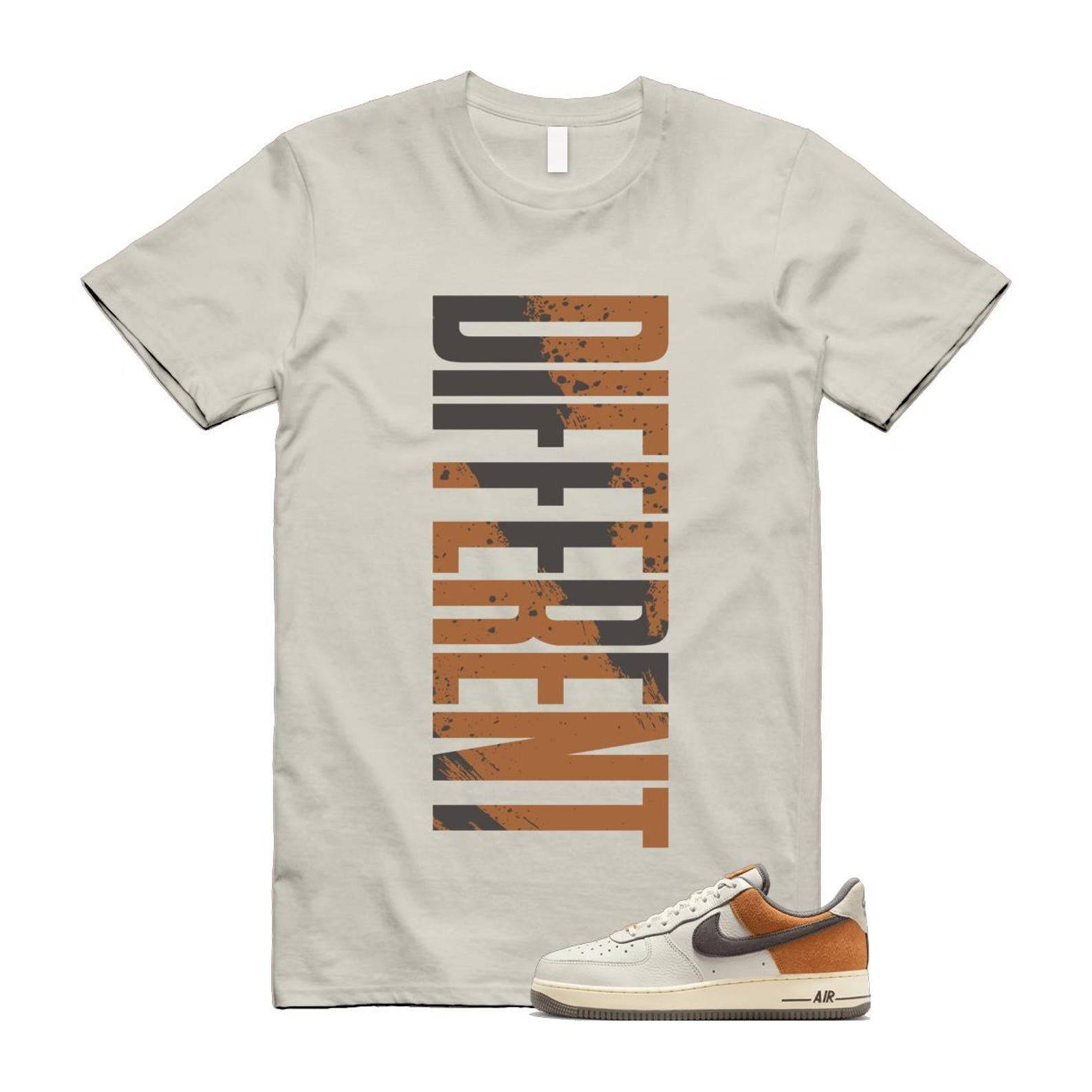 Air Force 1 Phantom Copper Moon Coconut Milk Flat Pewter T Shirt Match DFRNT IB7718-030 T-Shirt, Sneaker Match Tee