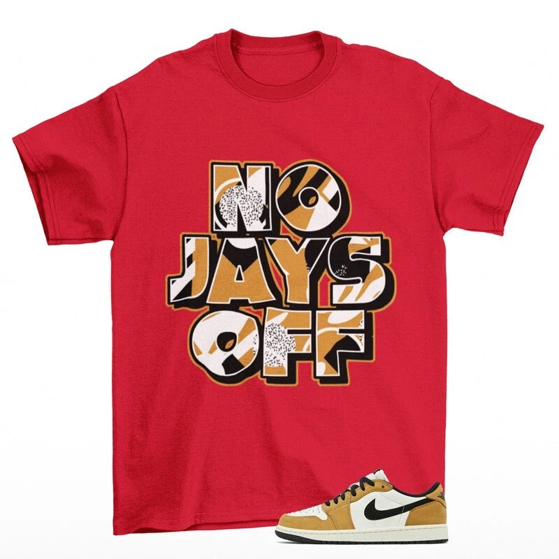 Jay All Day Shirt to Match Jordan 1 Low Rookie of the Year CZ0790-107 T-Shirt, Sneaker Match Tee