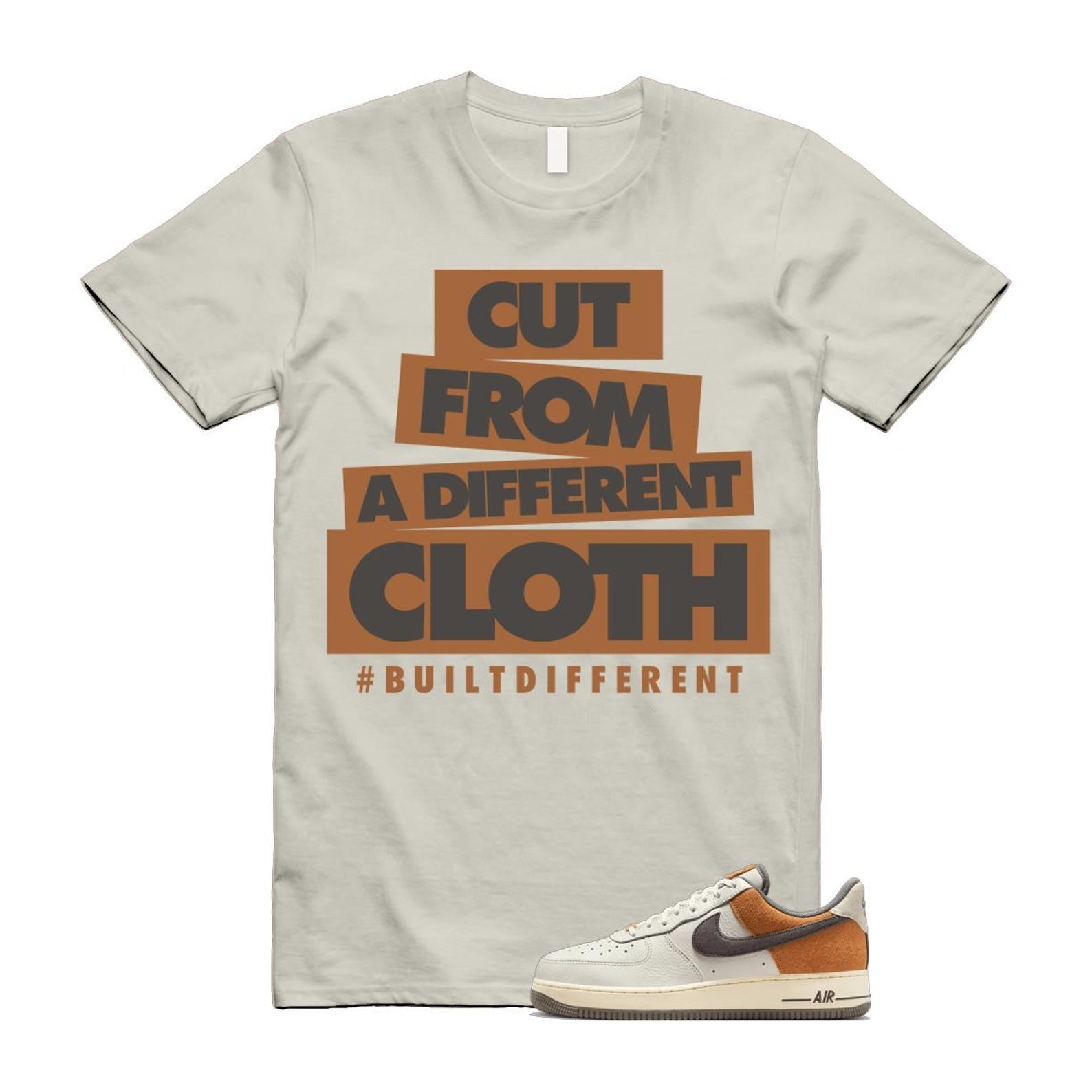 Air Force 1 Phantom Copper Moon Coconut Milk Flat Pewter T Shirt Match CLOTH IB7718-030 T-Shirt, Sneaker Match Tee